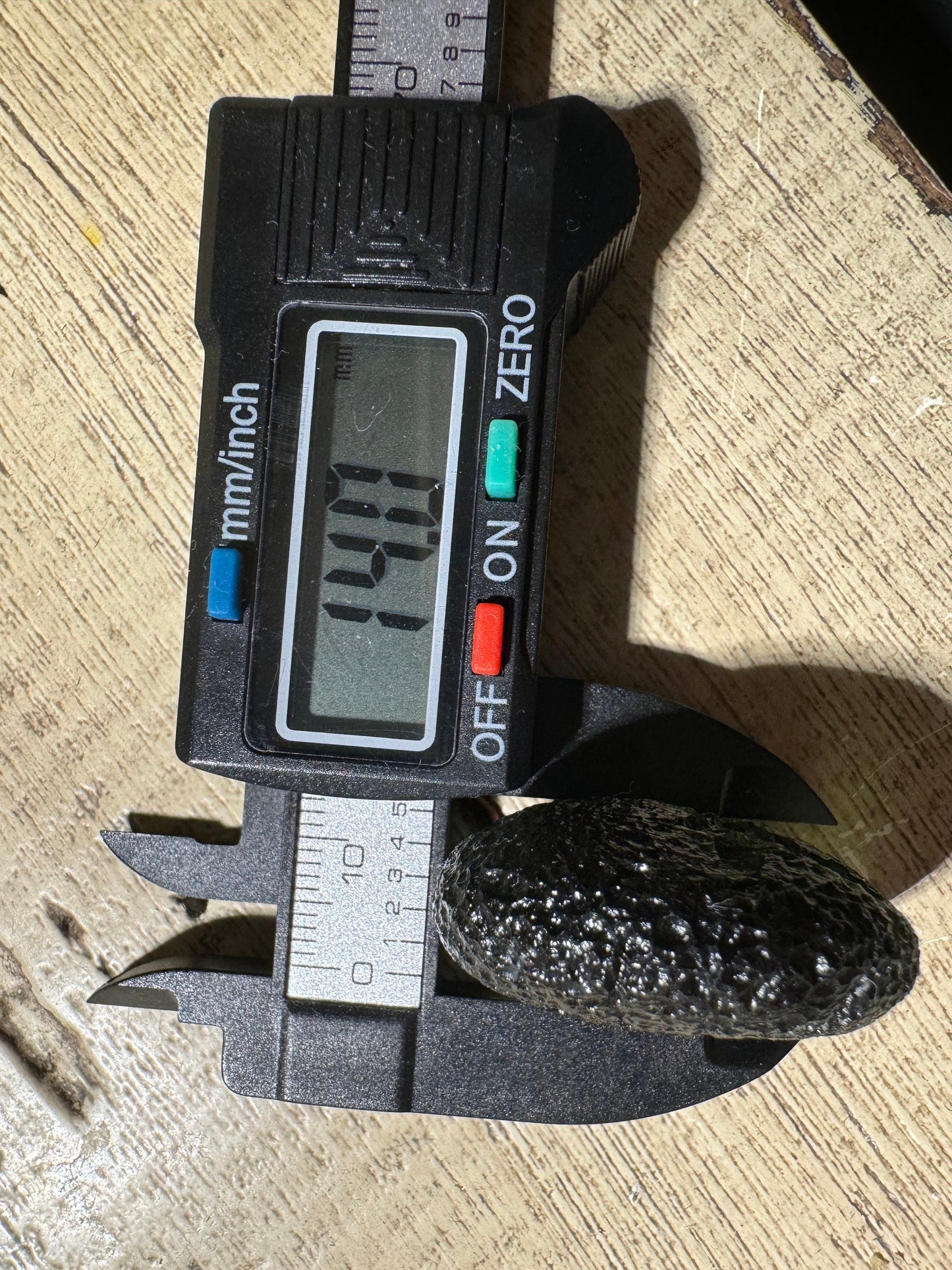 Chlum Moldavite: 16.2g Oval,nice green