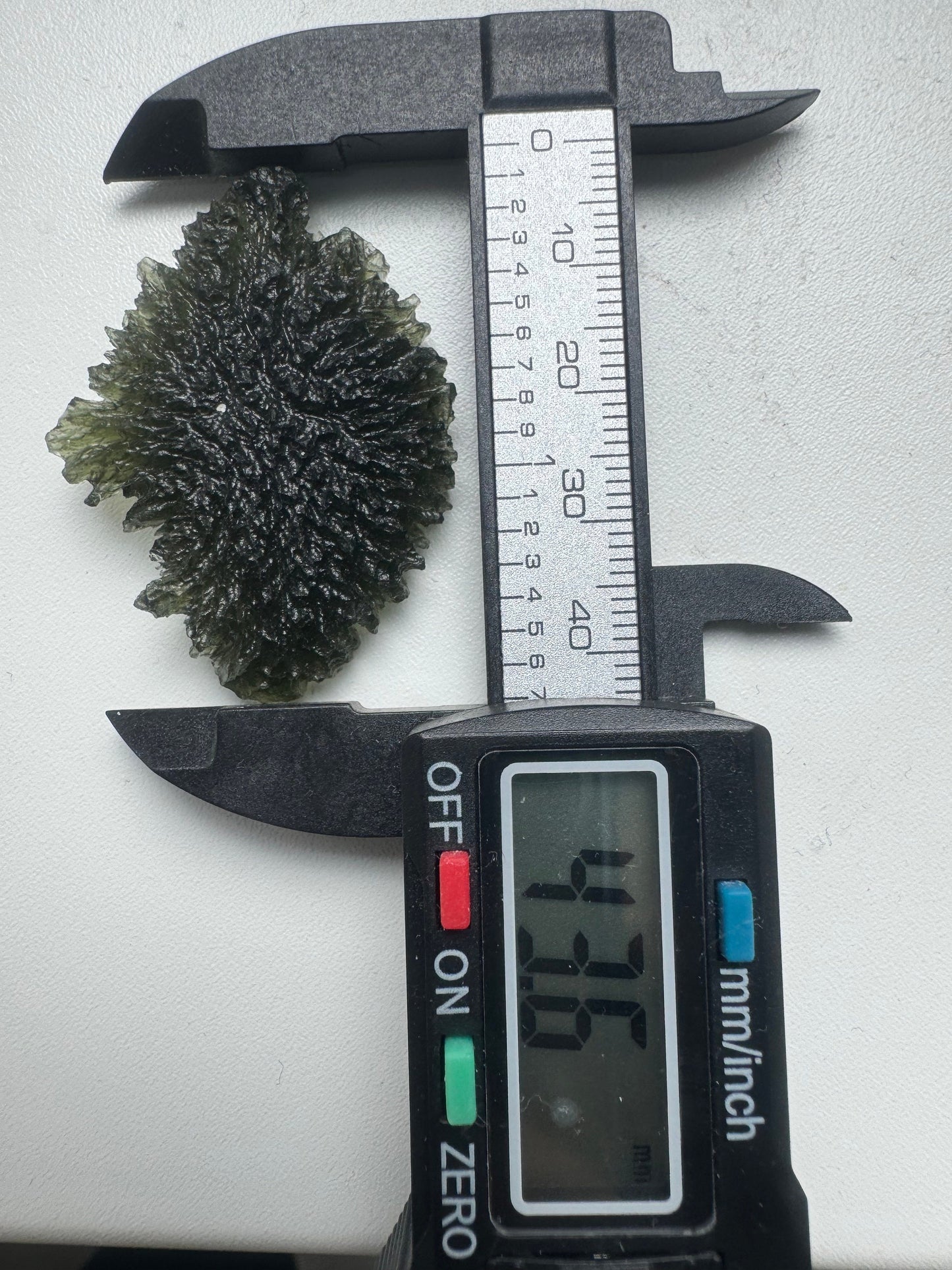 Besednice Moldavite: 10.34g Hedgehog Texture Tektite