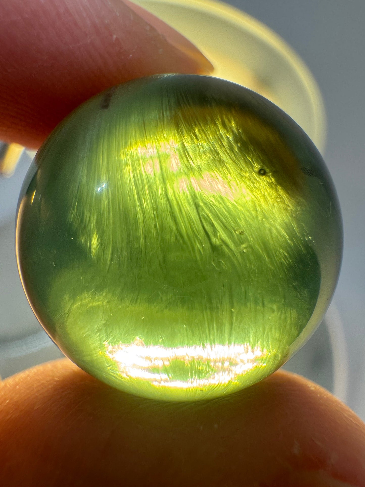 Authentic Moldavite sphere different sizes please message me