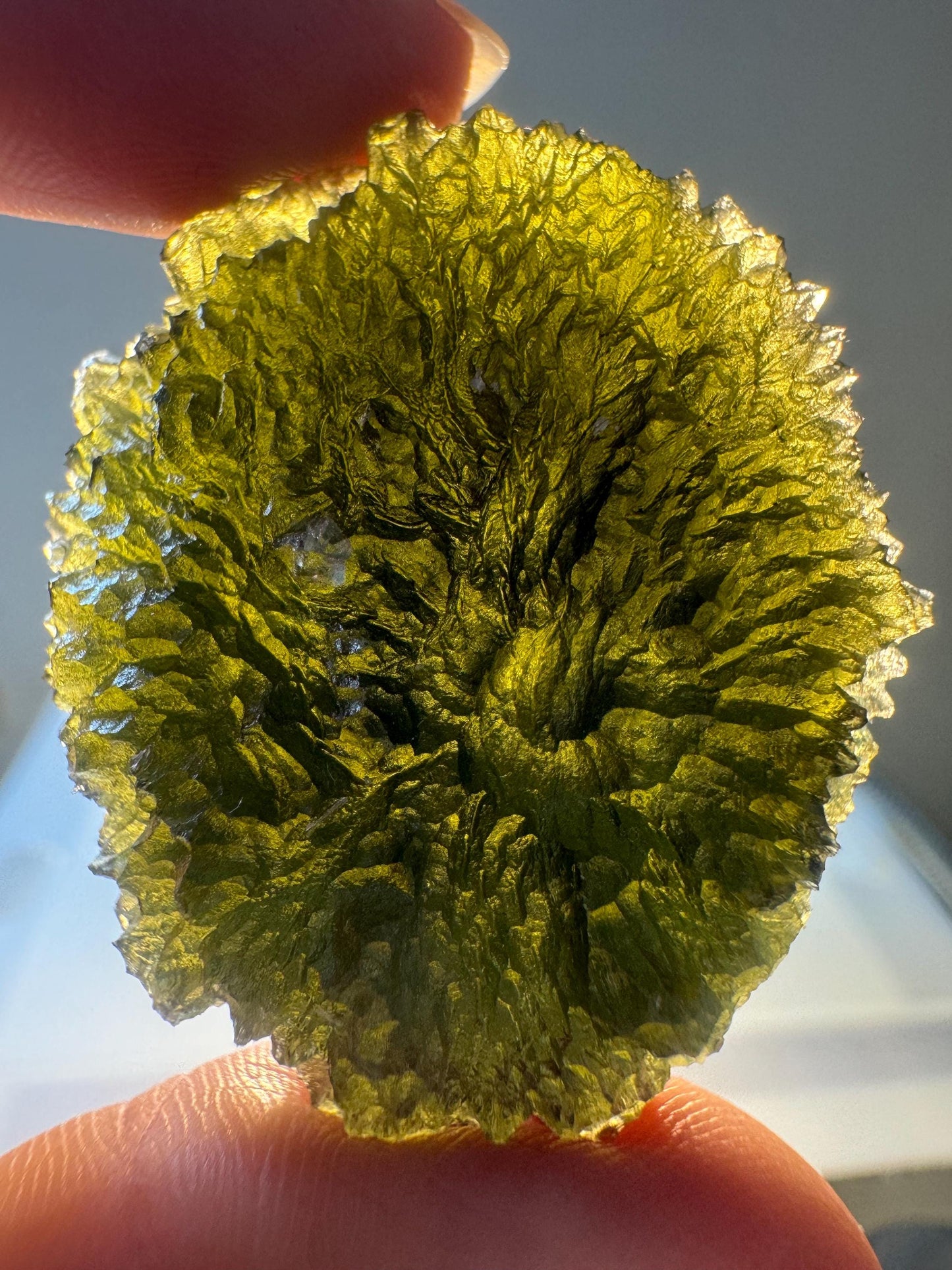 Moldavite Nesmen Les region 25.02g grams no damages, AAA quality.