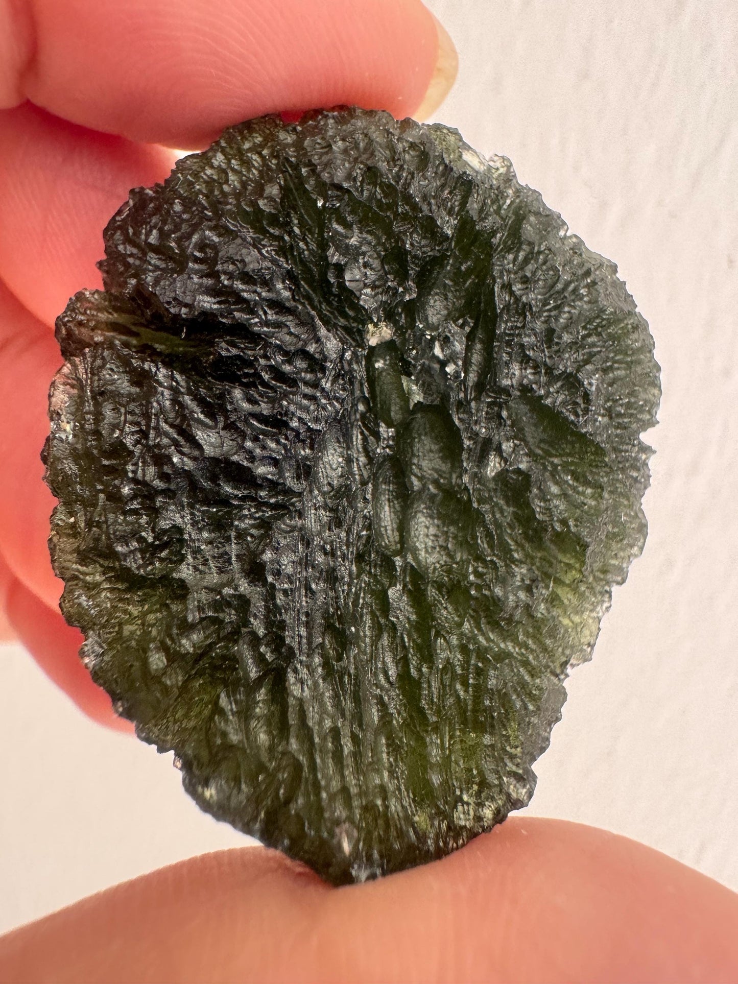 20.91g Moldavite Chlum good condition green colour. Beautiful collector piece