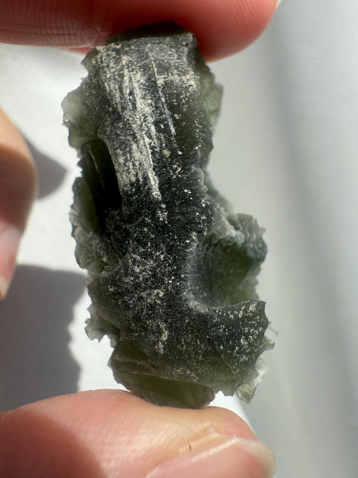 15.27g Rare Brusna Moldavite: AAA Quality Collector's Stone