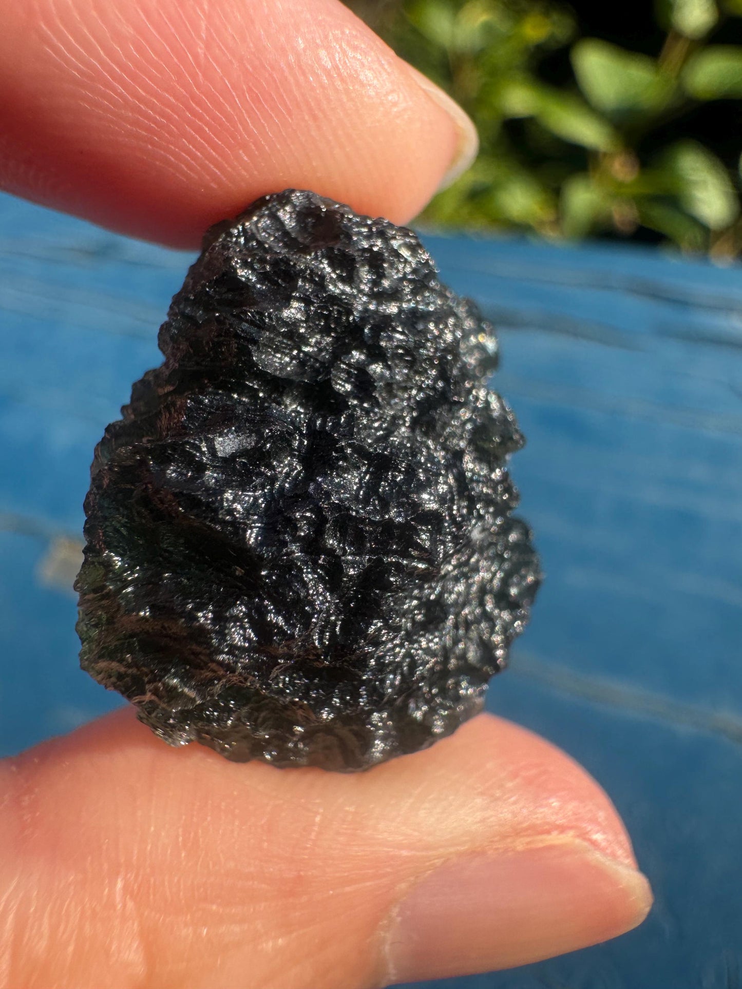 10.0g Moldavite Specimen: Chlum, Czech Republic