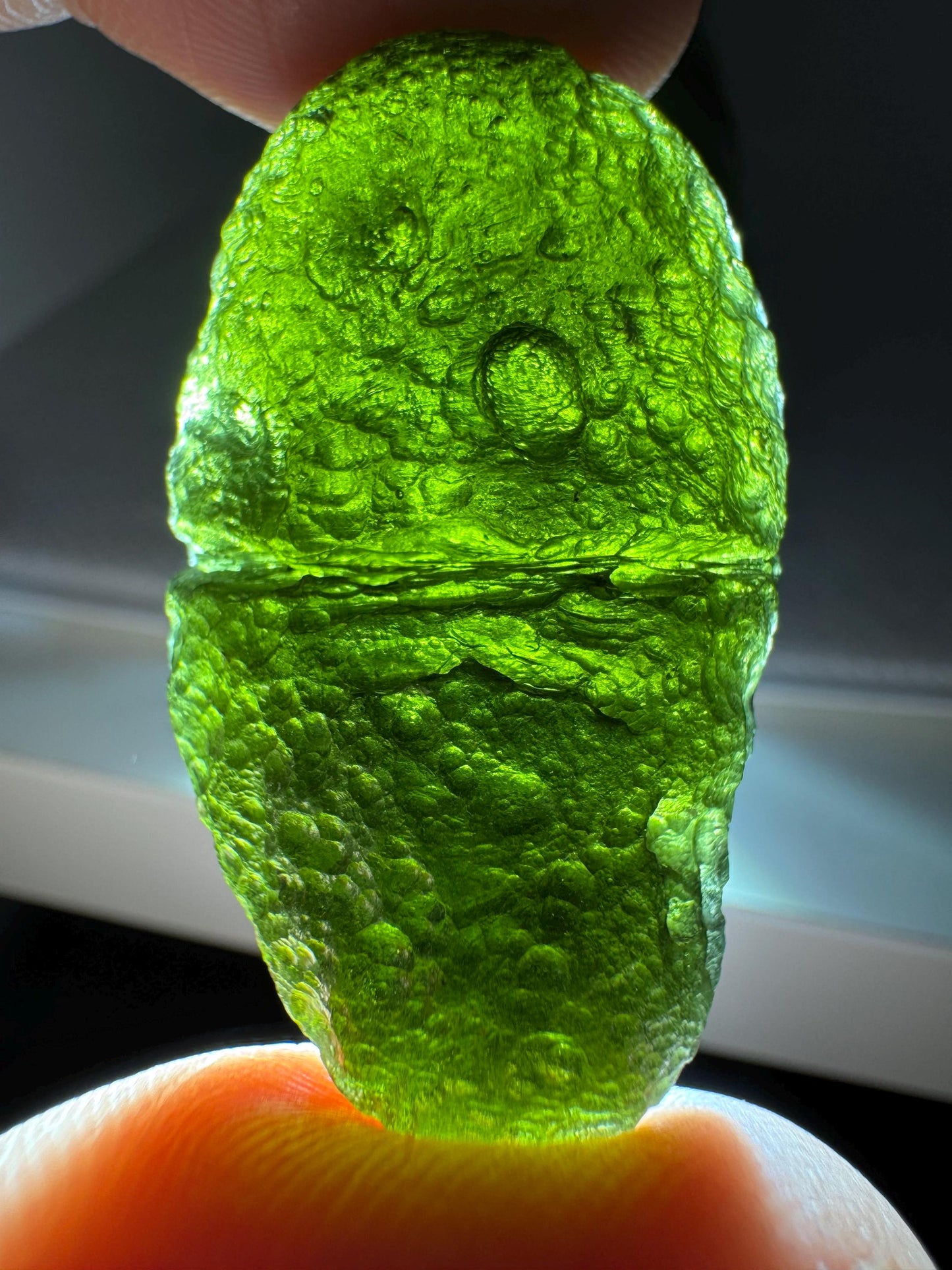 10.98g Chlum Premium Transparent Moldavite | Natural Tektite | Meteorite Impact Stone | High Vibrational Crystal