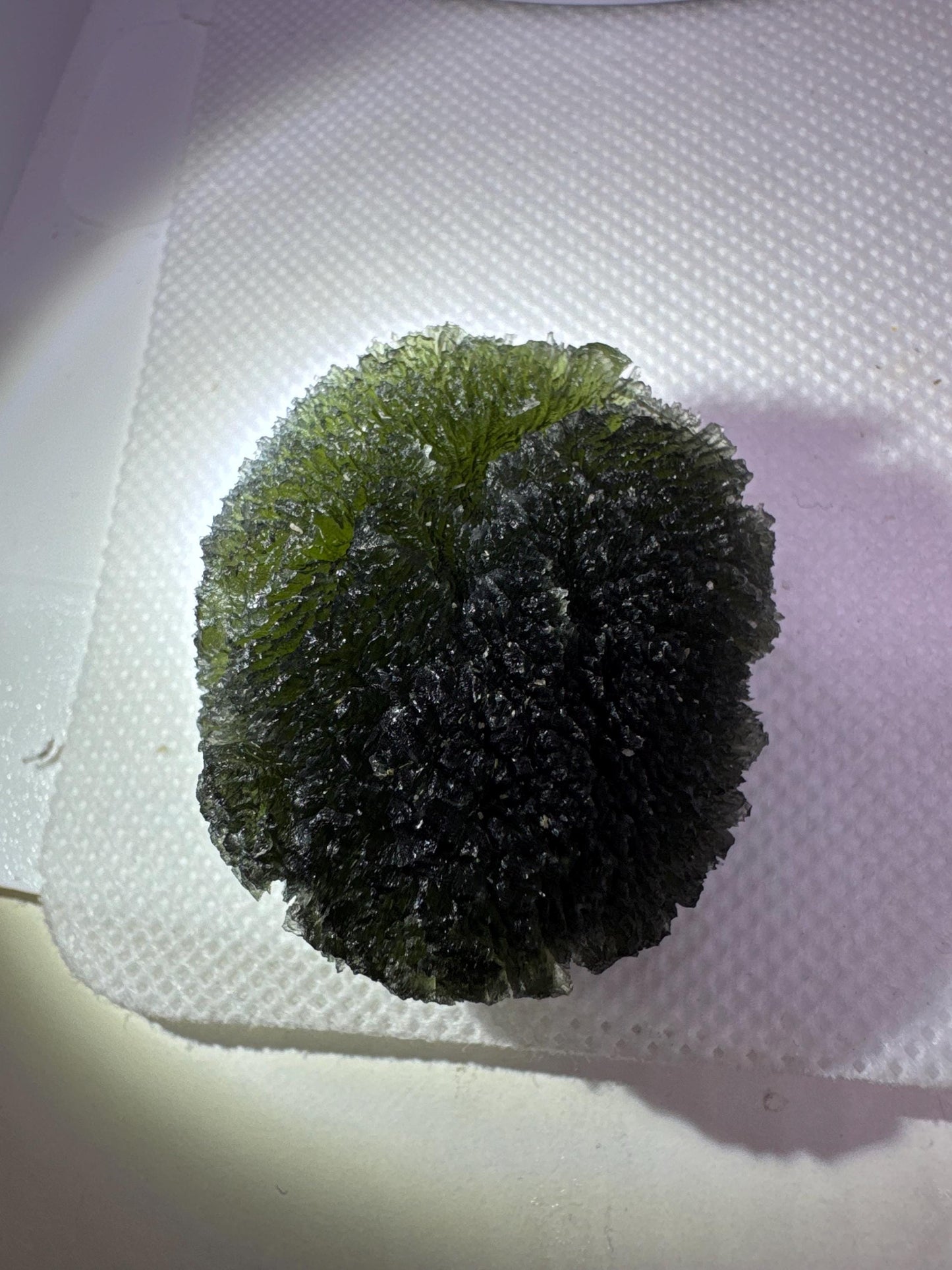 35.10g Krasejovka Moldavite, Collector Grade, compact shape