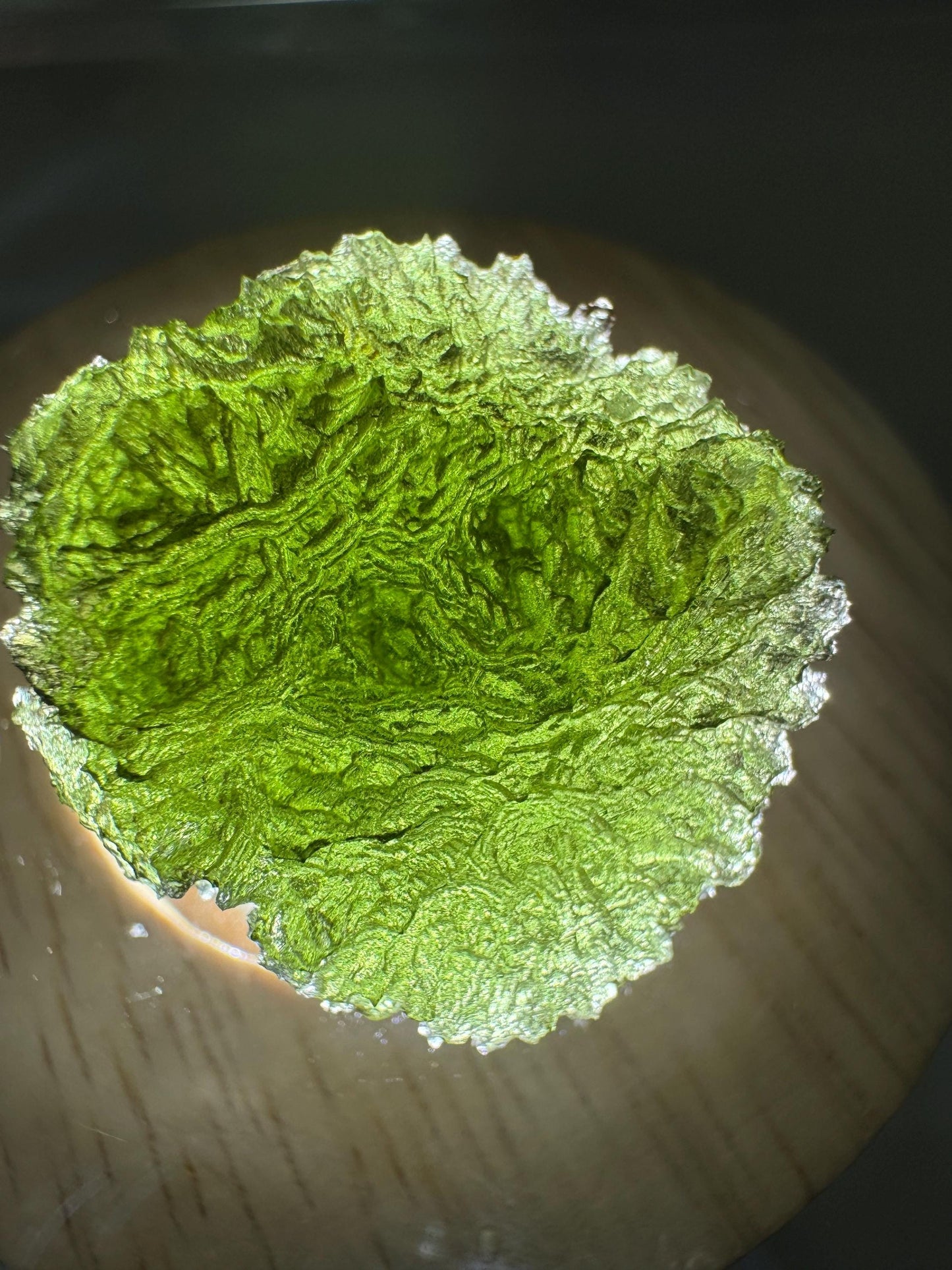 8.61g Authentic Marousek Moldavite, Czech Republic