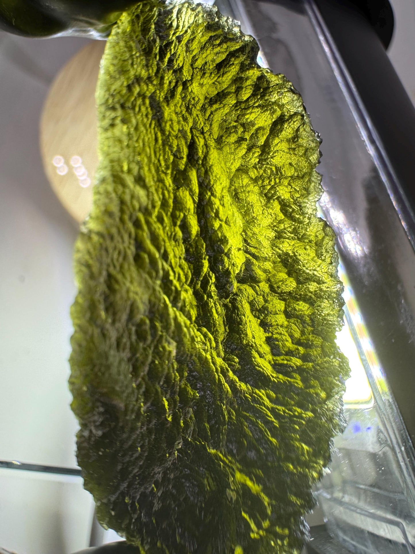 Moldavite Chlum 25.10g ⢠Genuine Czech Tektite ⢠High Vibration ⢠No Damage