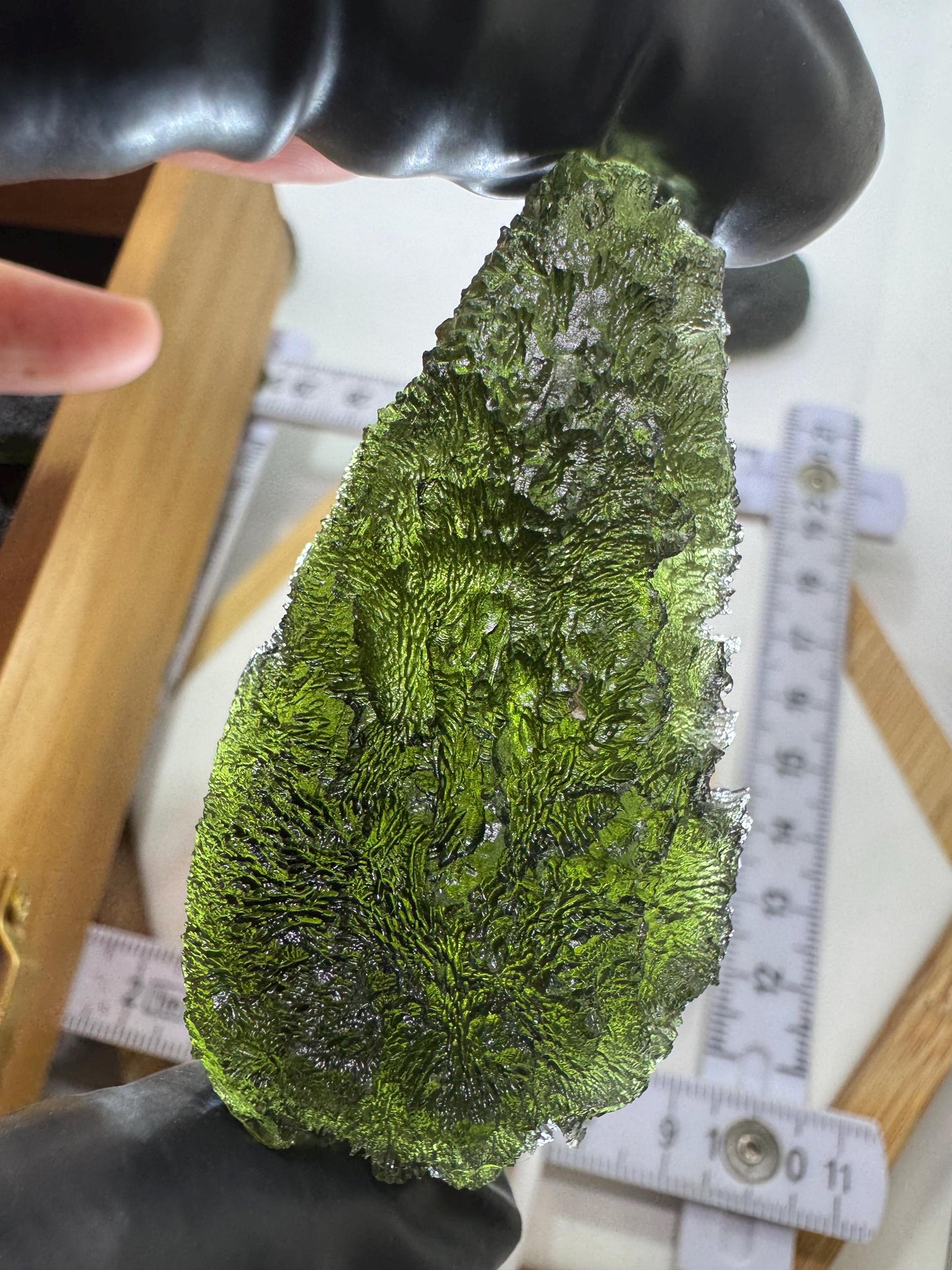 Moldavite Crystal: Besednice sever 29.10g