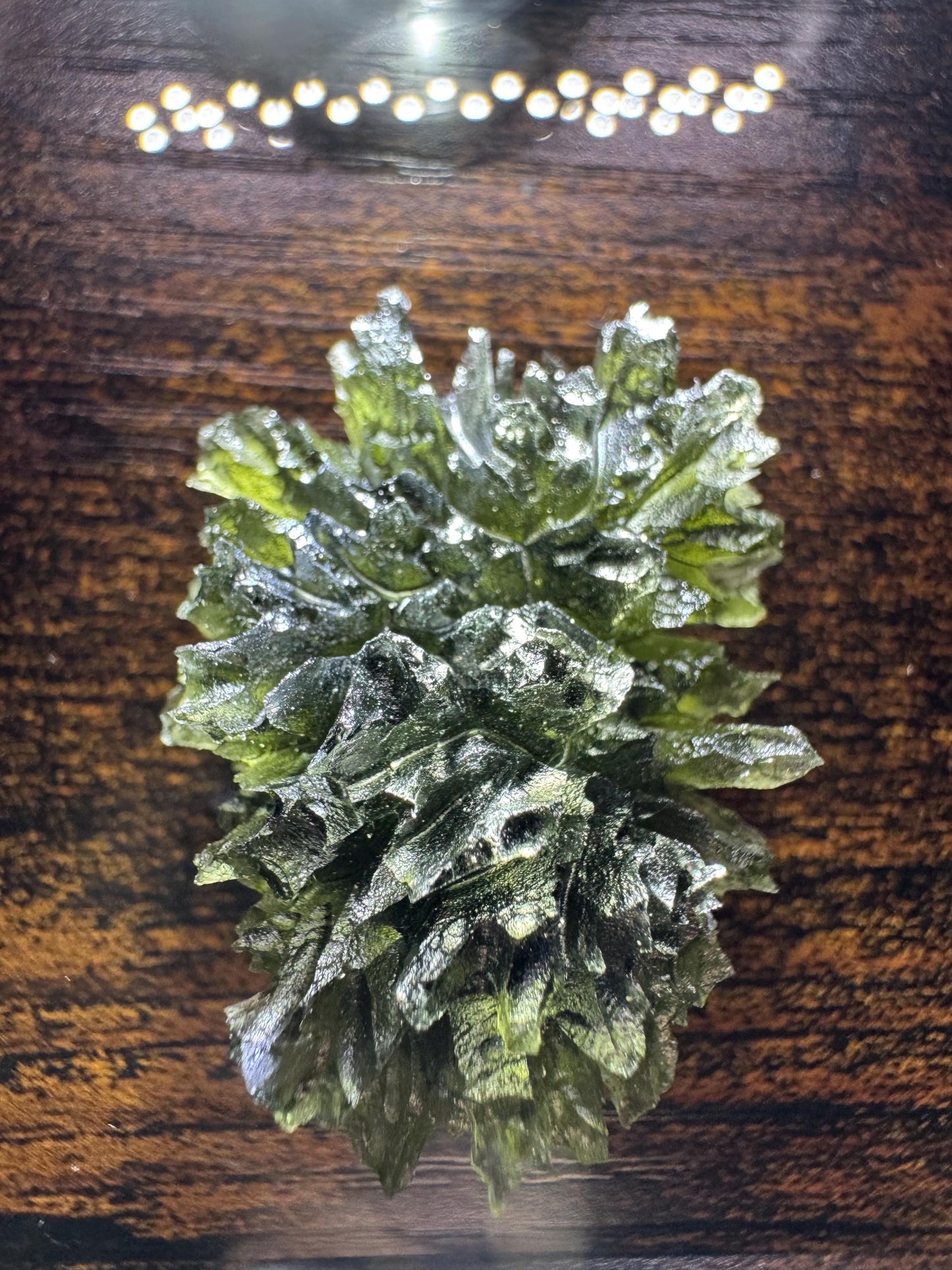 11.78g Moldavite Besednice Jezkovna very rare, headhoge