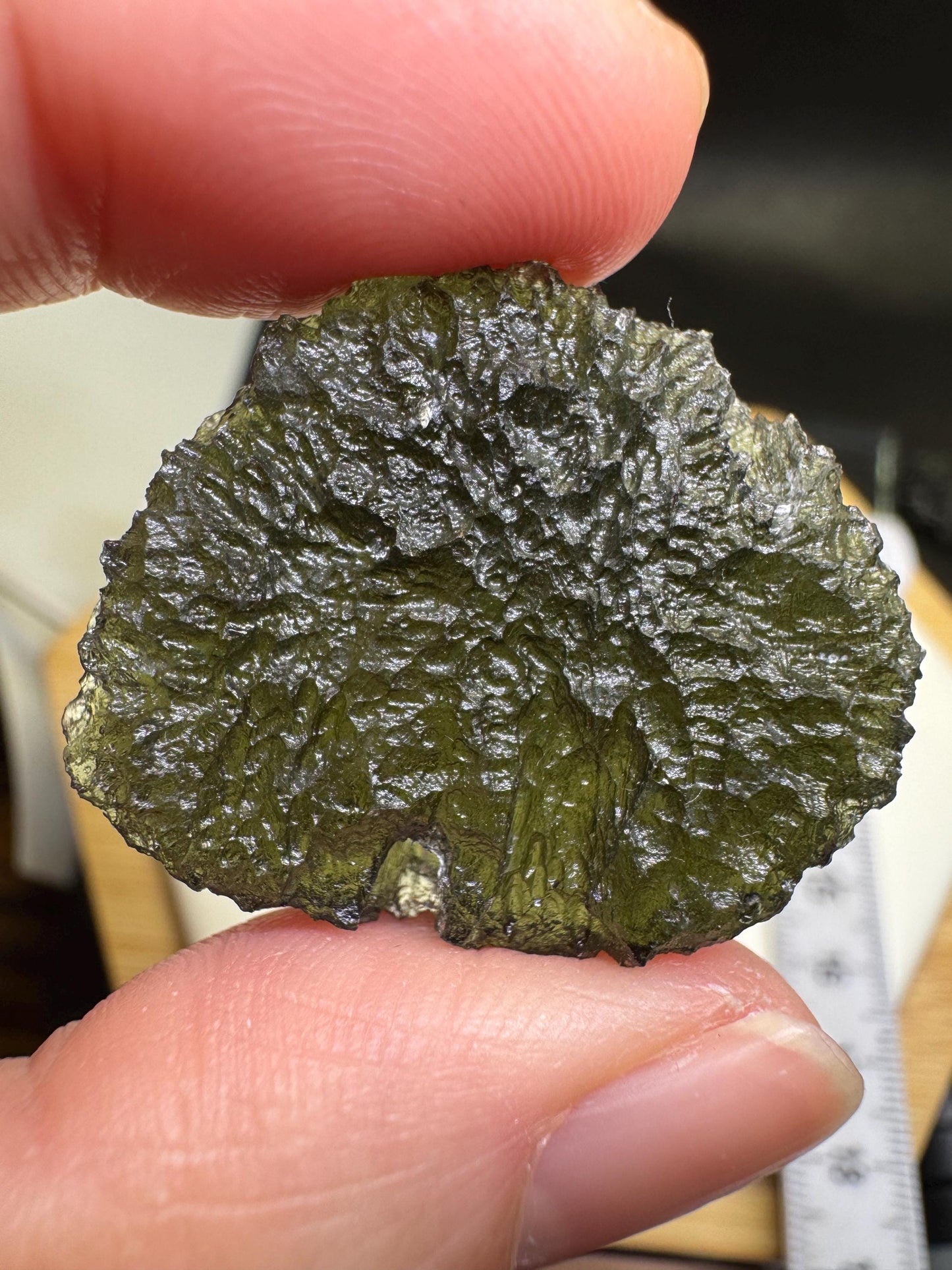 Authentic moldavite Moldavite Chlum 9.51g