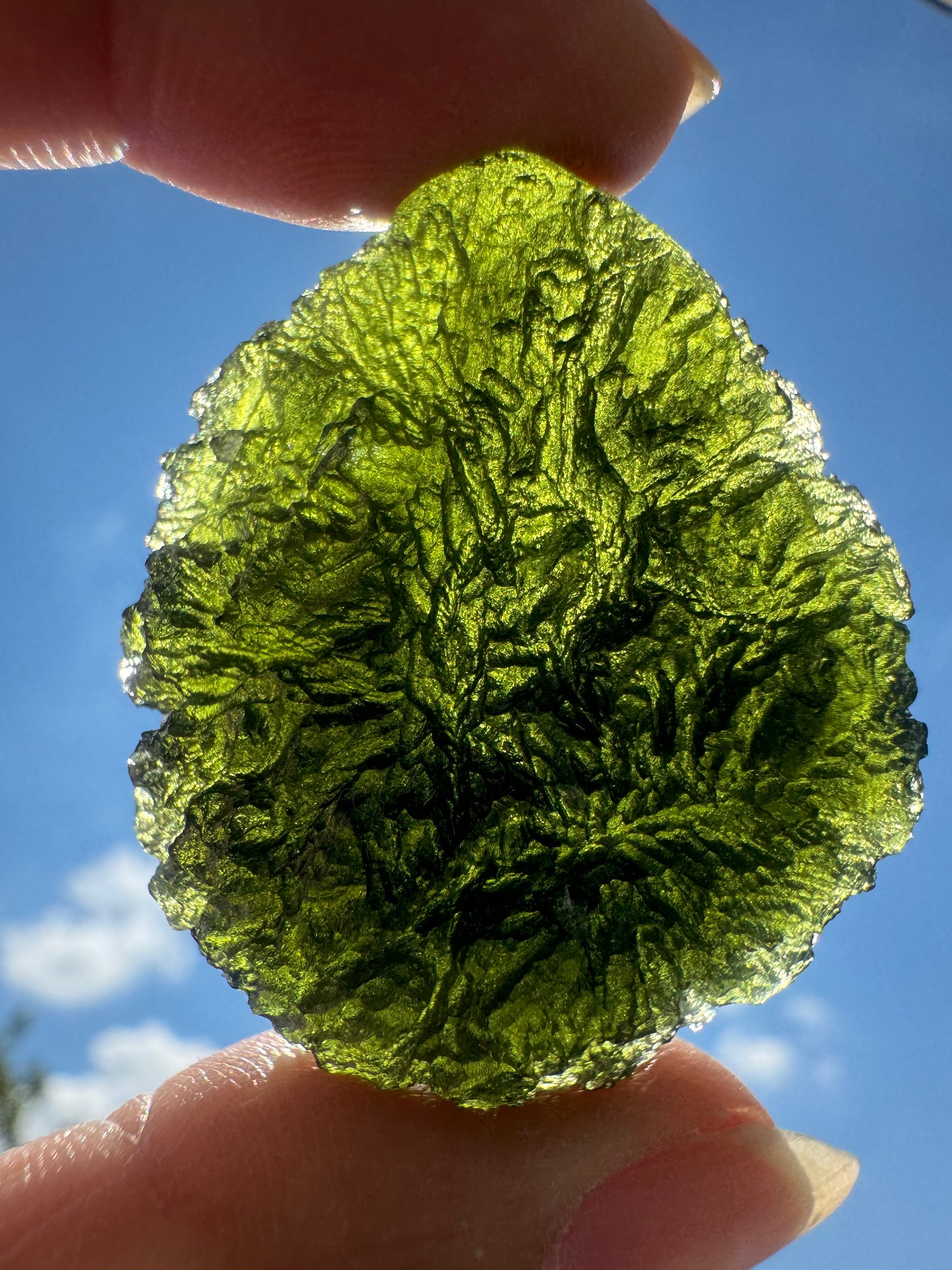 20.91g Chlum Moldavite