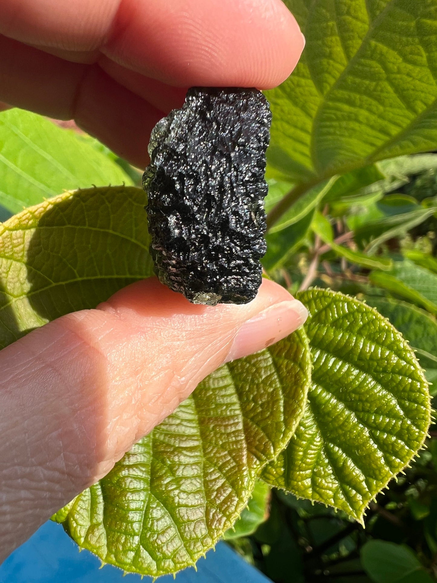 11,2 g Moldavite Chlum perfect condition beautiful texture.