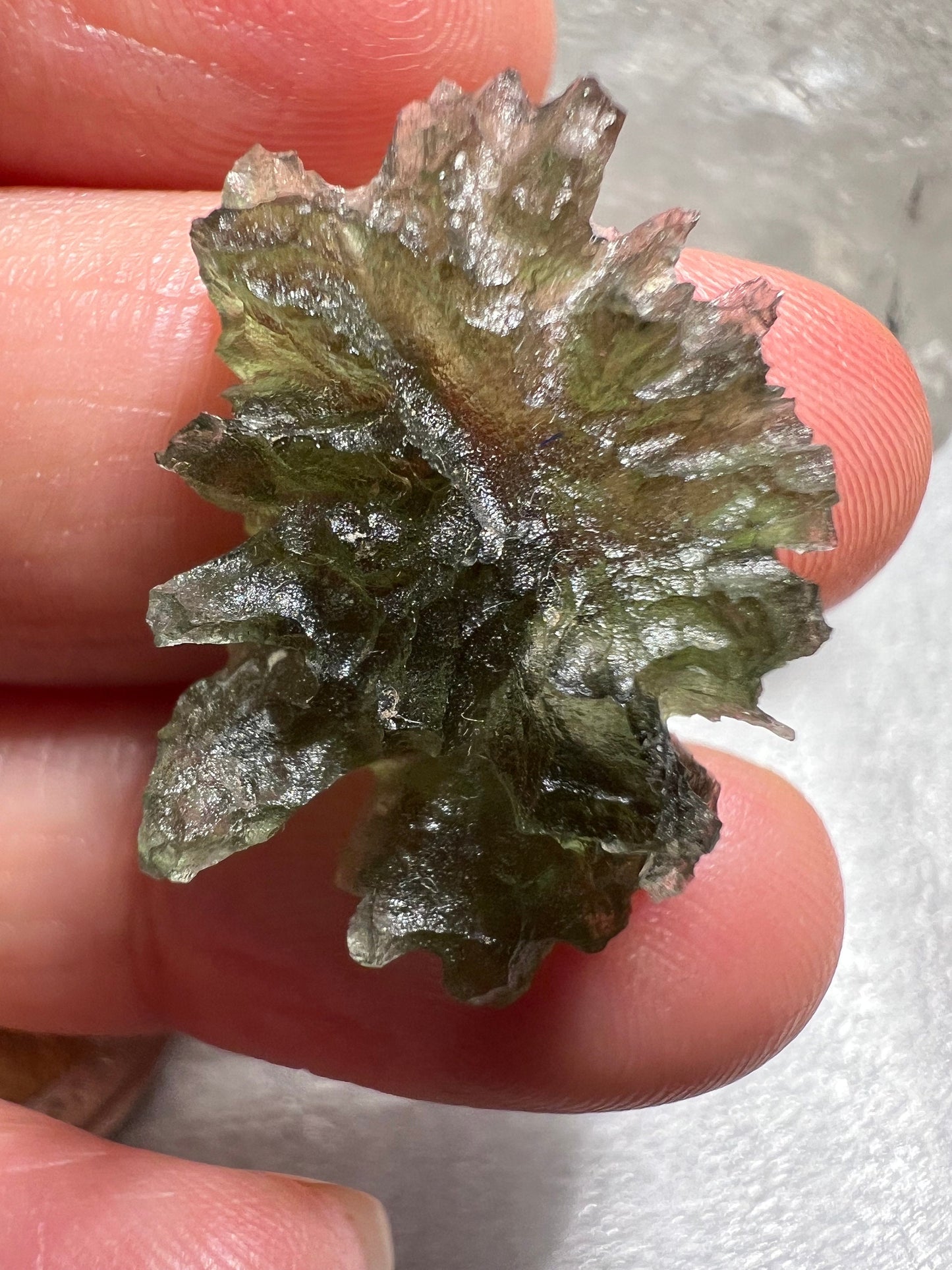 2,4g moldavite besednice Jezkovna very rare perfect condition, headhoge