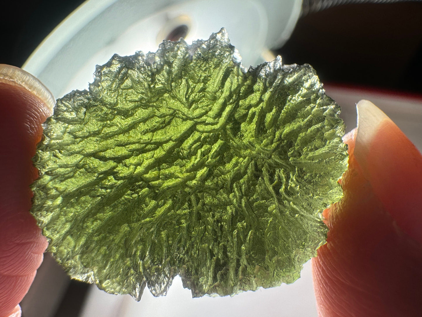 10.13g Nesmen Les Moldavite AAA quality authentic beautiful green no damages