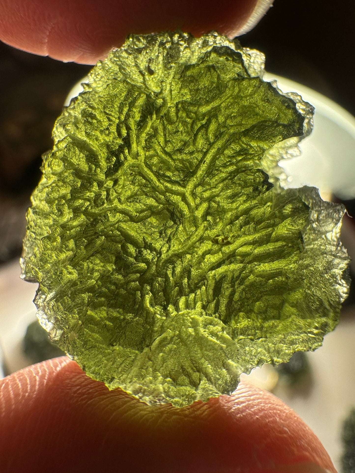 10.13g Nesmen Les Moldavite AAA quality authentic beautiful green no damages