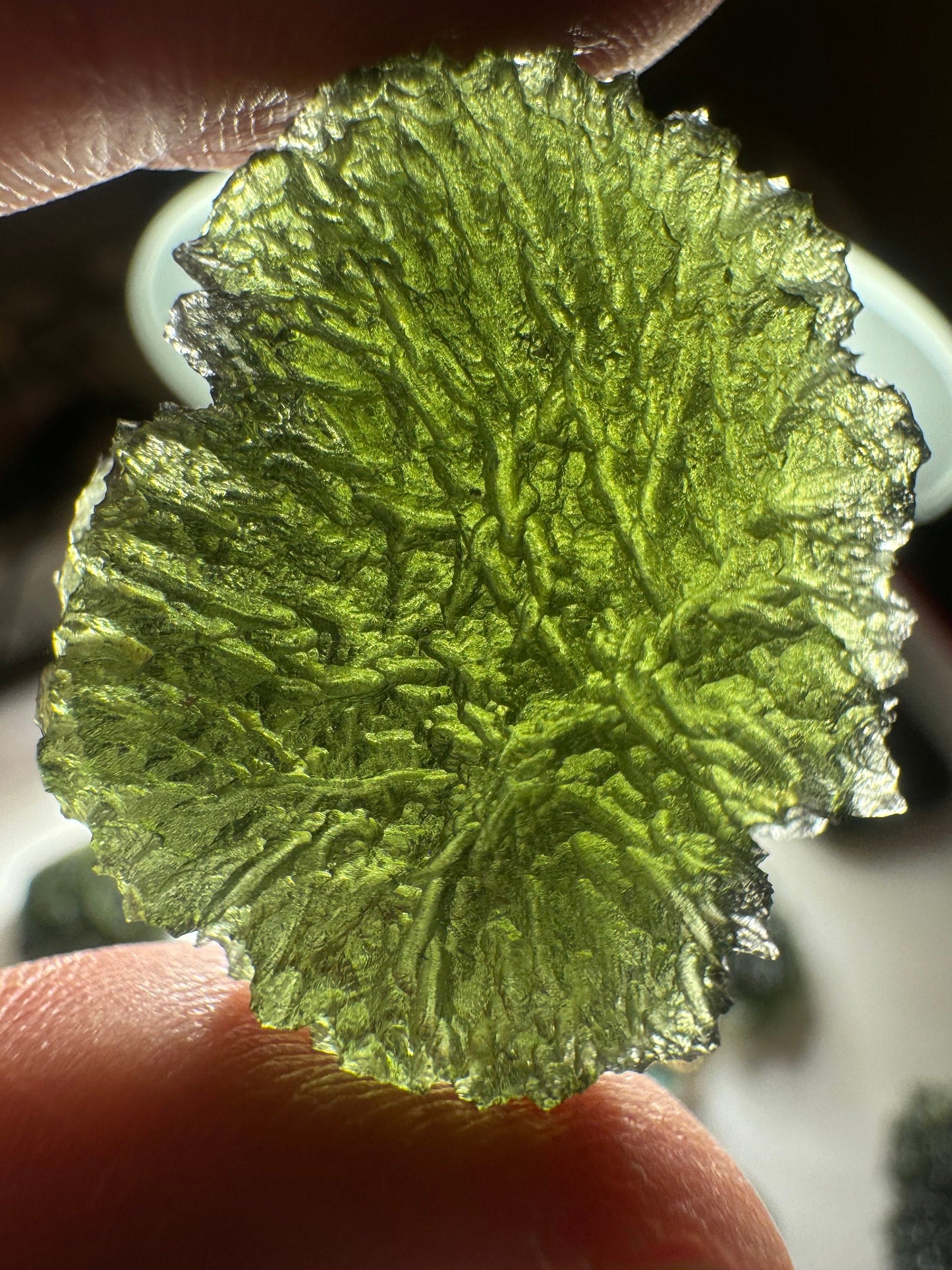 10.13g Nesmen Les Moldavite AAA quality authentic beautiful green no damages