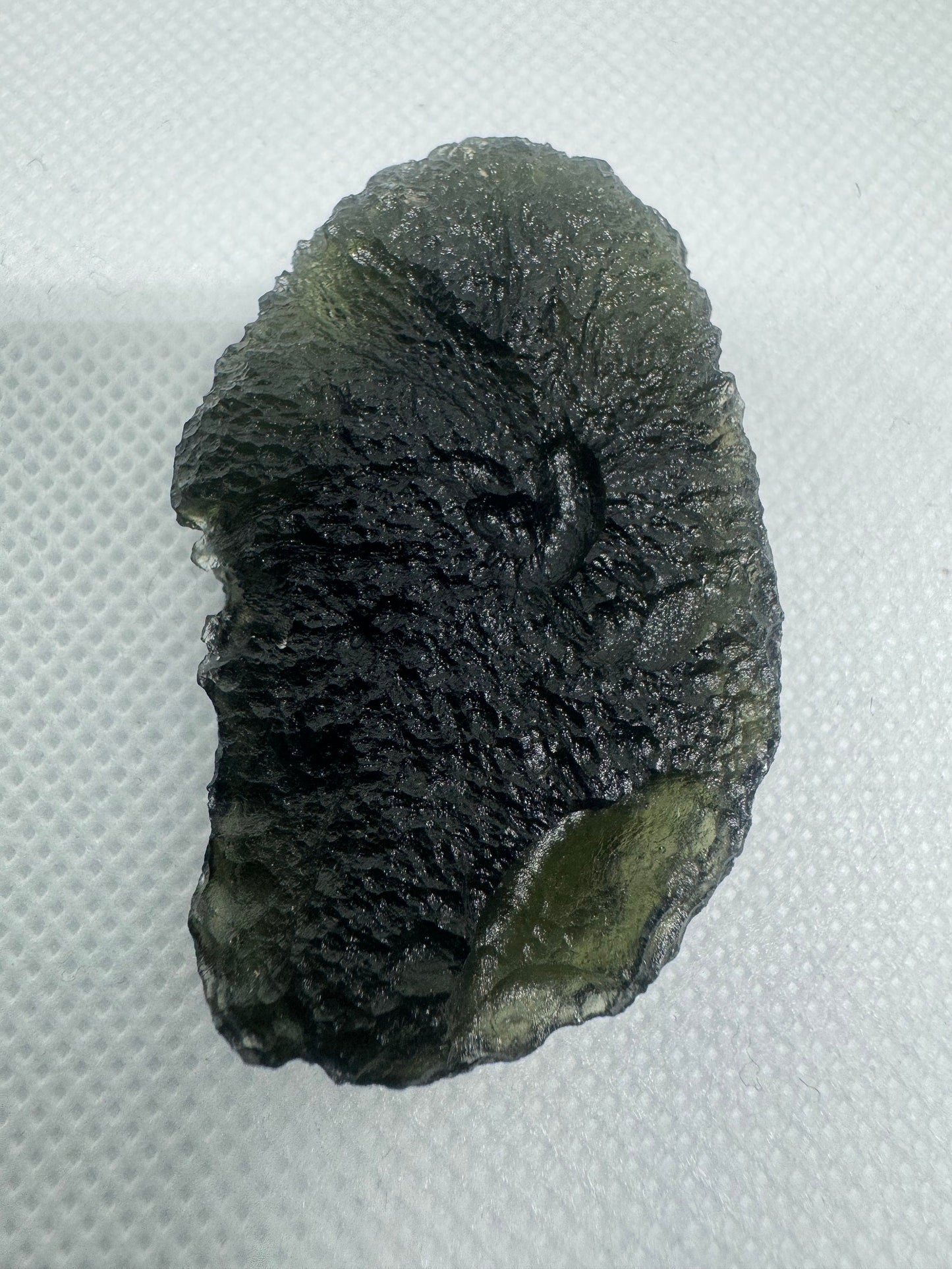 Moldavite beautiful green color 21,5 grams Chlum talisman