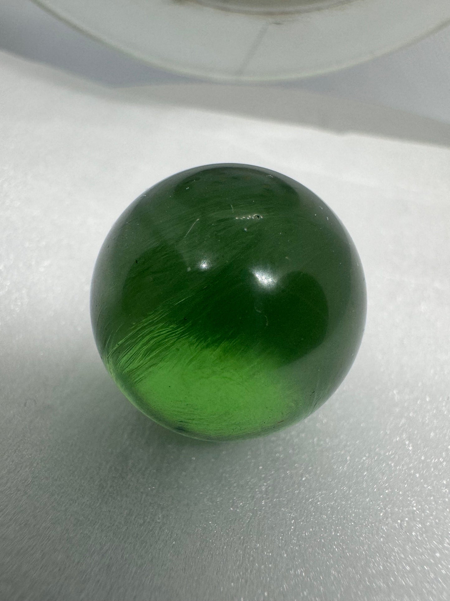 Authentic Moldavite sphere different sizes please message me the one you like. the price listed is invalid