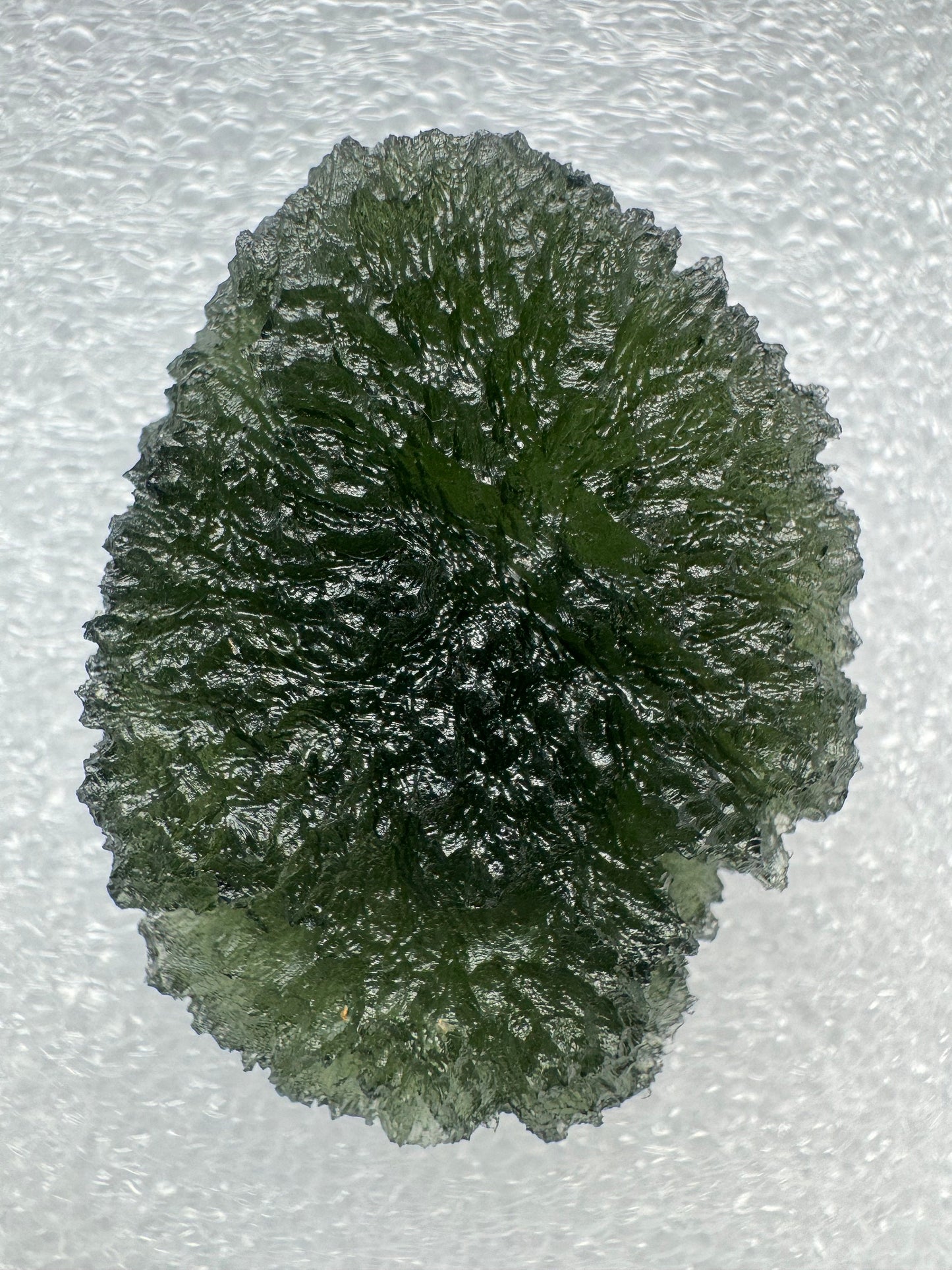 21,40g Moldavite Marouskovo Pole no damages, AAA quality, beautiful green. Collector quality