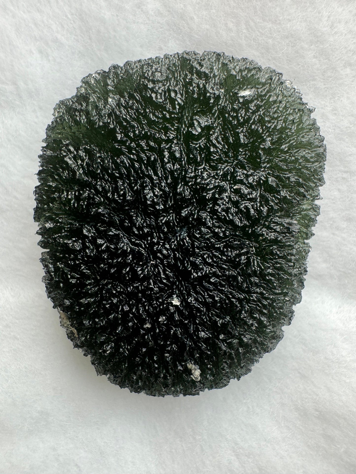 27.1g Moldavite Marouskovo Pole no damages, AAA quality, beautiful green. Collector quality