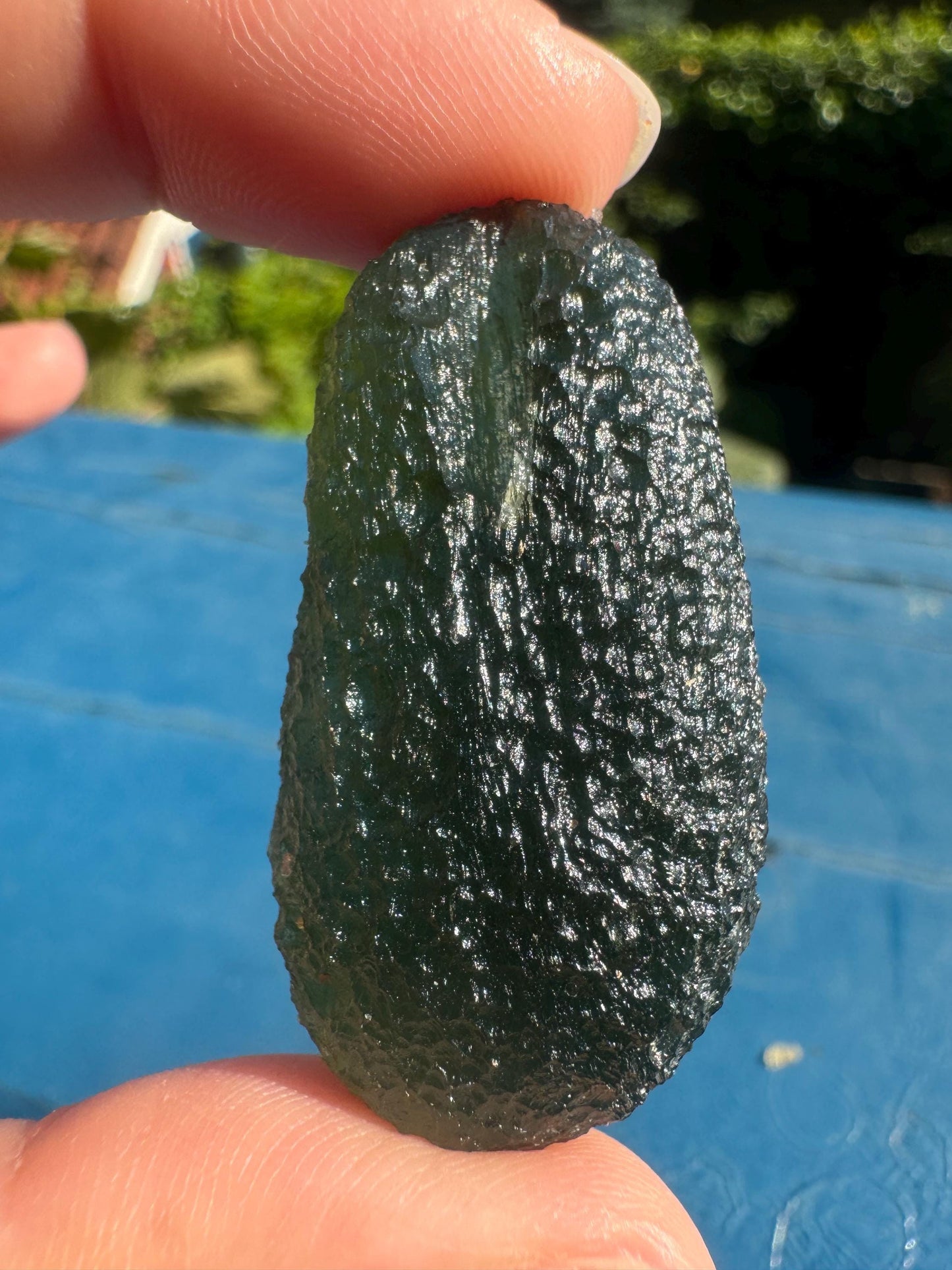 13.22g Nechov pickle shape shape /avocado shape collector grade. No visible damages