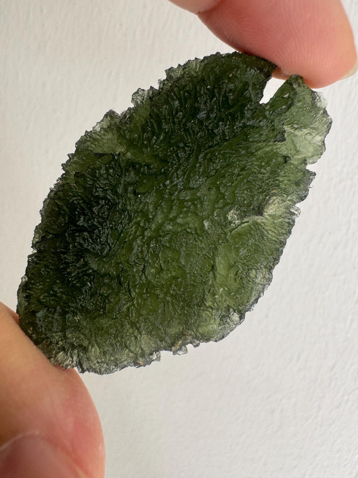 23,04g Moldavite Nesmen Les  no damages, AAA quality fish