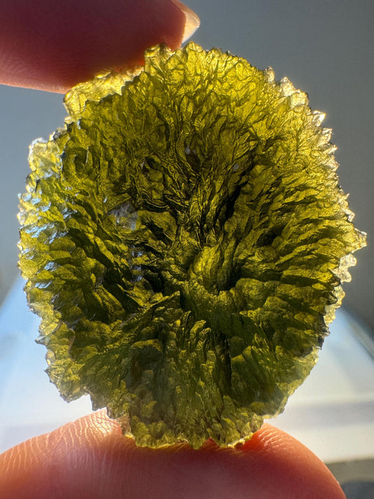 Moldavite Nesmen Les region 25.02g grams  no damages, AAA quality.