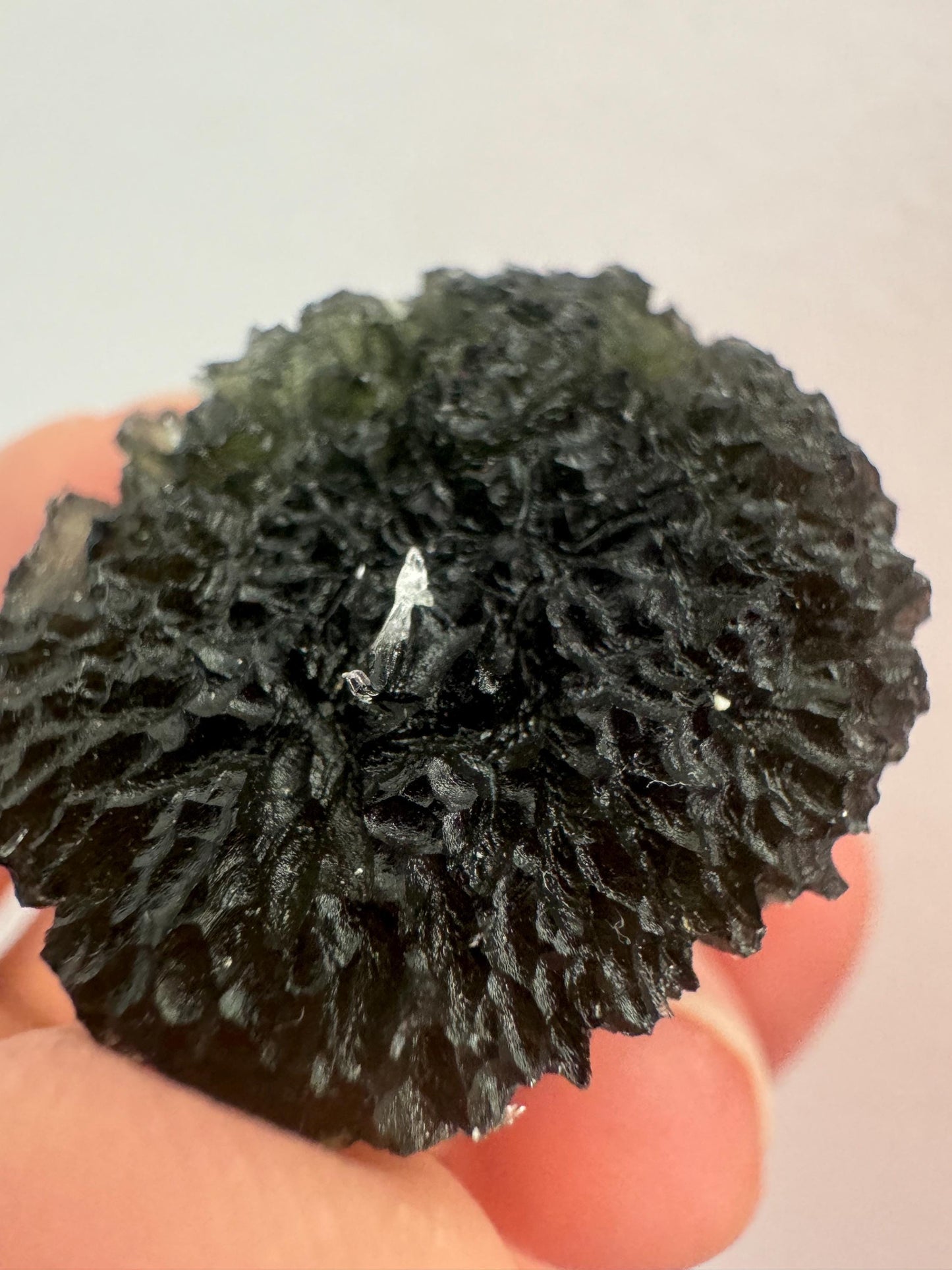 Nesmen Les forest moldavite 9.43g AAA quality no damages.