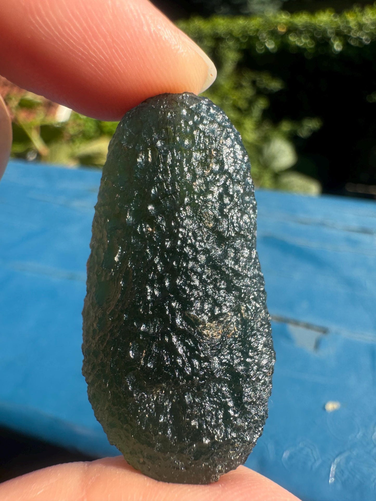 13.22g Nechov pickle shape shape /avocado shape collector grade. No visible damages