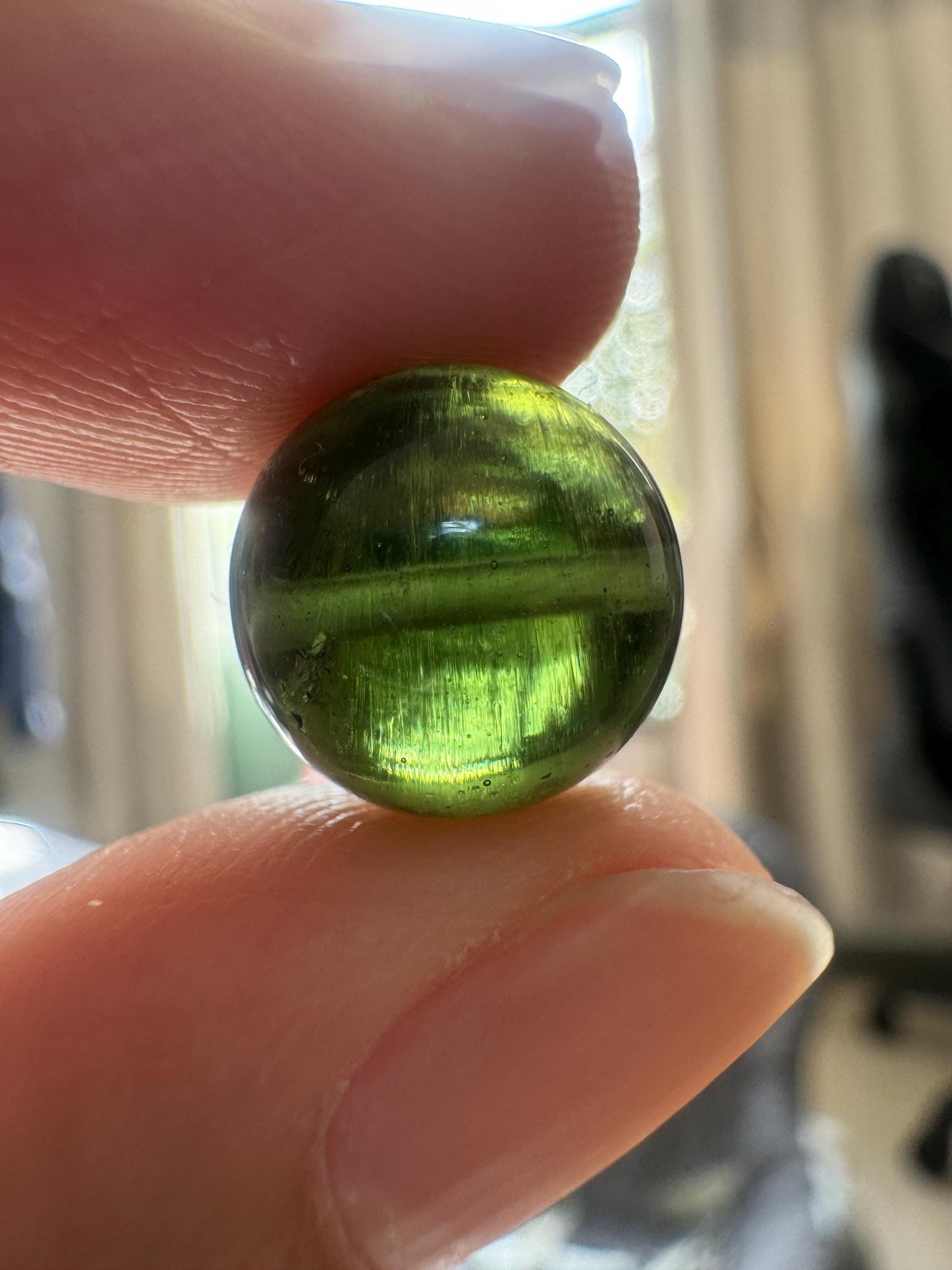 Authentic Moldavite beads for jewelry 6.9mm to 15mm+