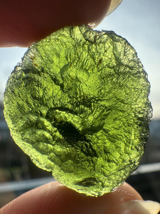 10.41g Authentic moldavite Moldavite Chlum AAA Quality  no damages