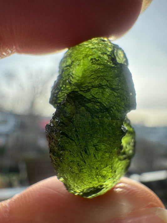 10.41g Authentic moldavite Moldavite Chlum AAA Quality  no damages