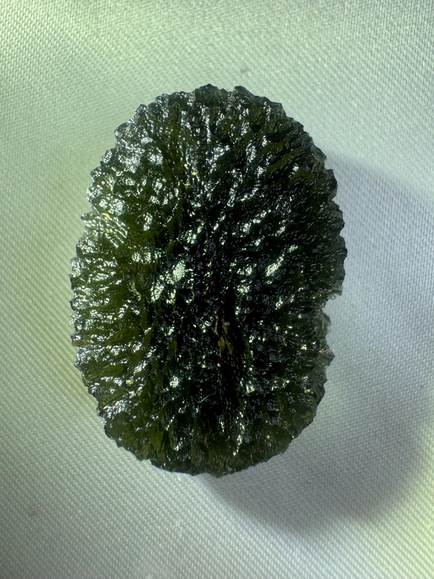 8.9g Moldavite Chlum . Compact shape and AAA quality