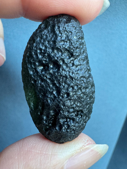 10.98g Chlum Premium Transparent Moldavite | Natural Tektite | Meteorite Impact Stone | High Vibrational Crystal