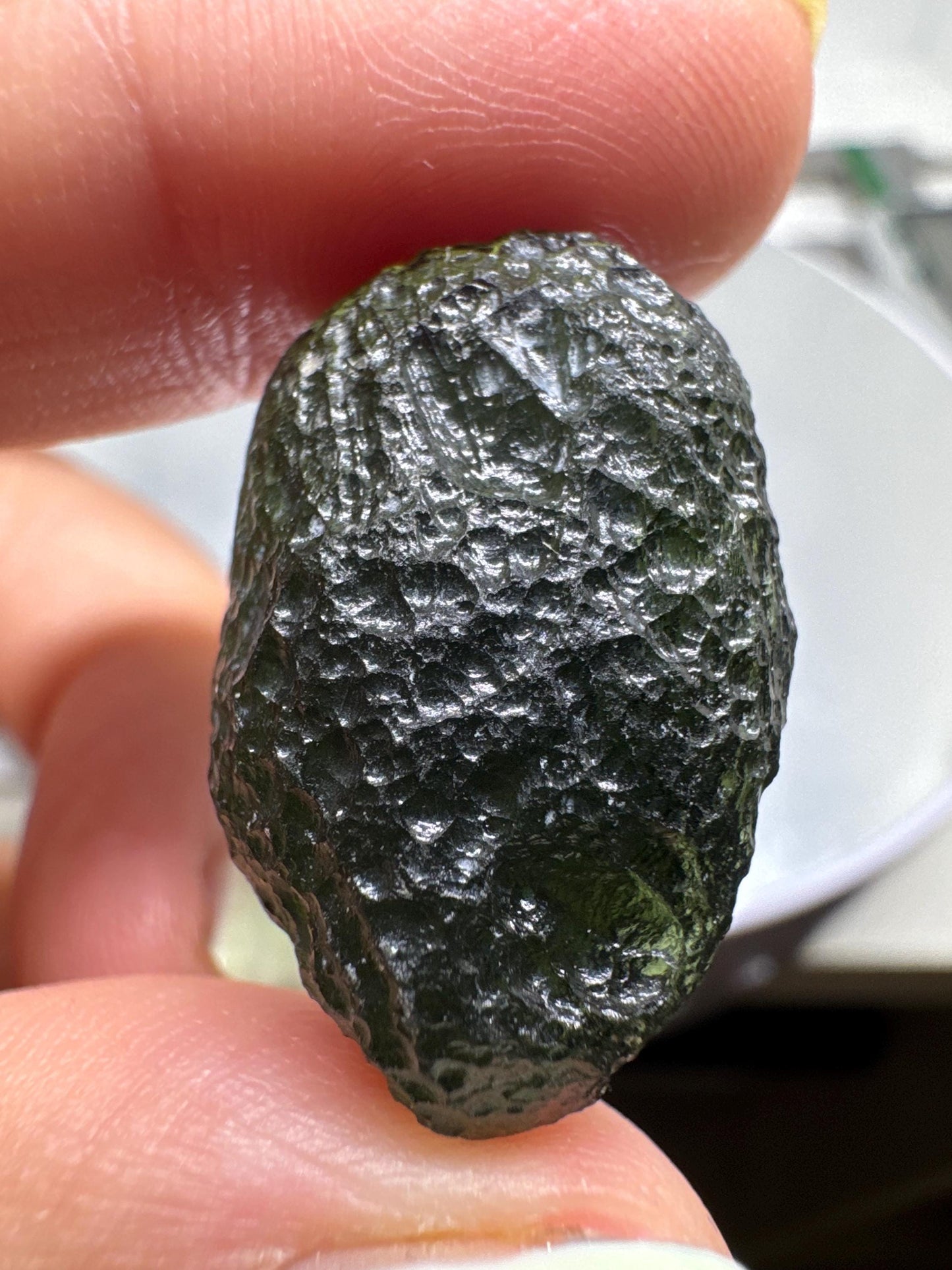 Authentic moldavite Moldavite Chlum 6.96g