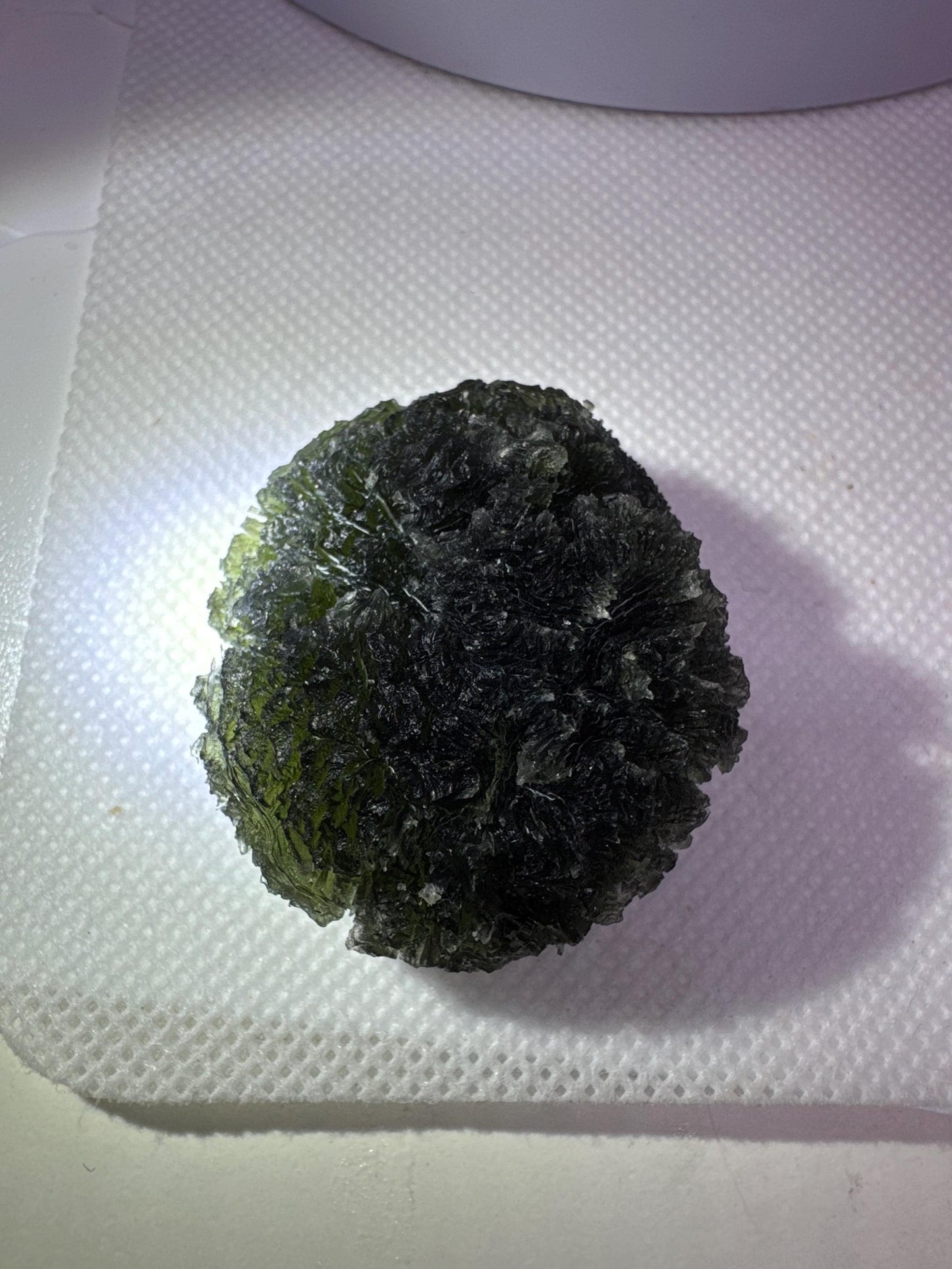 35.10g Krasejovka Moldavite, Collector Grade, compact shape