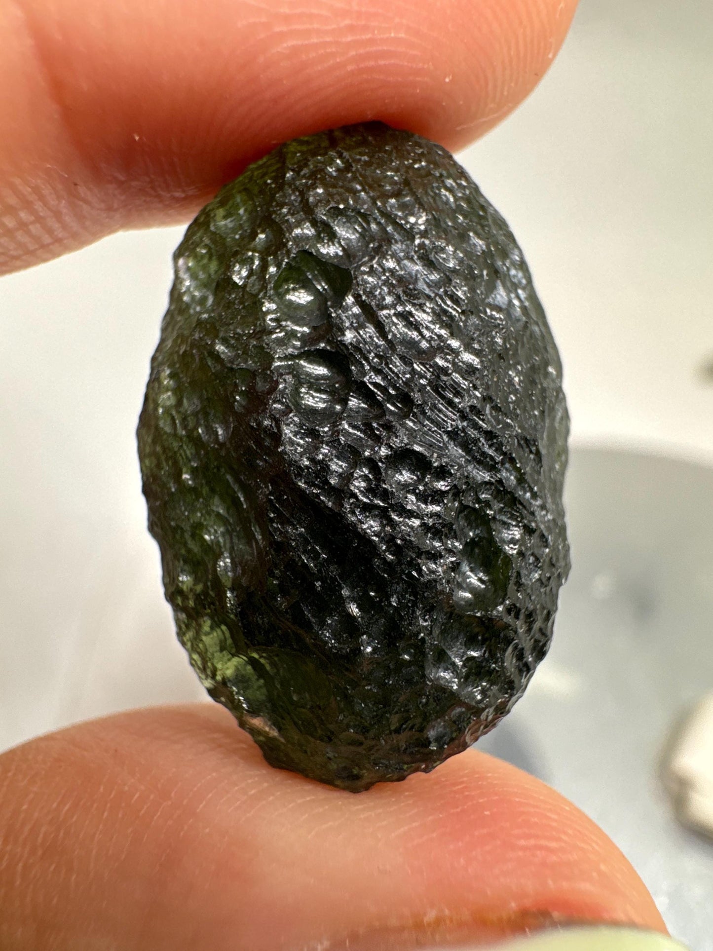 Authentic moldavite Moldavite Chlum 6.96g