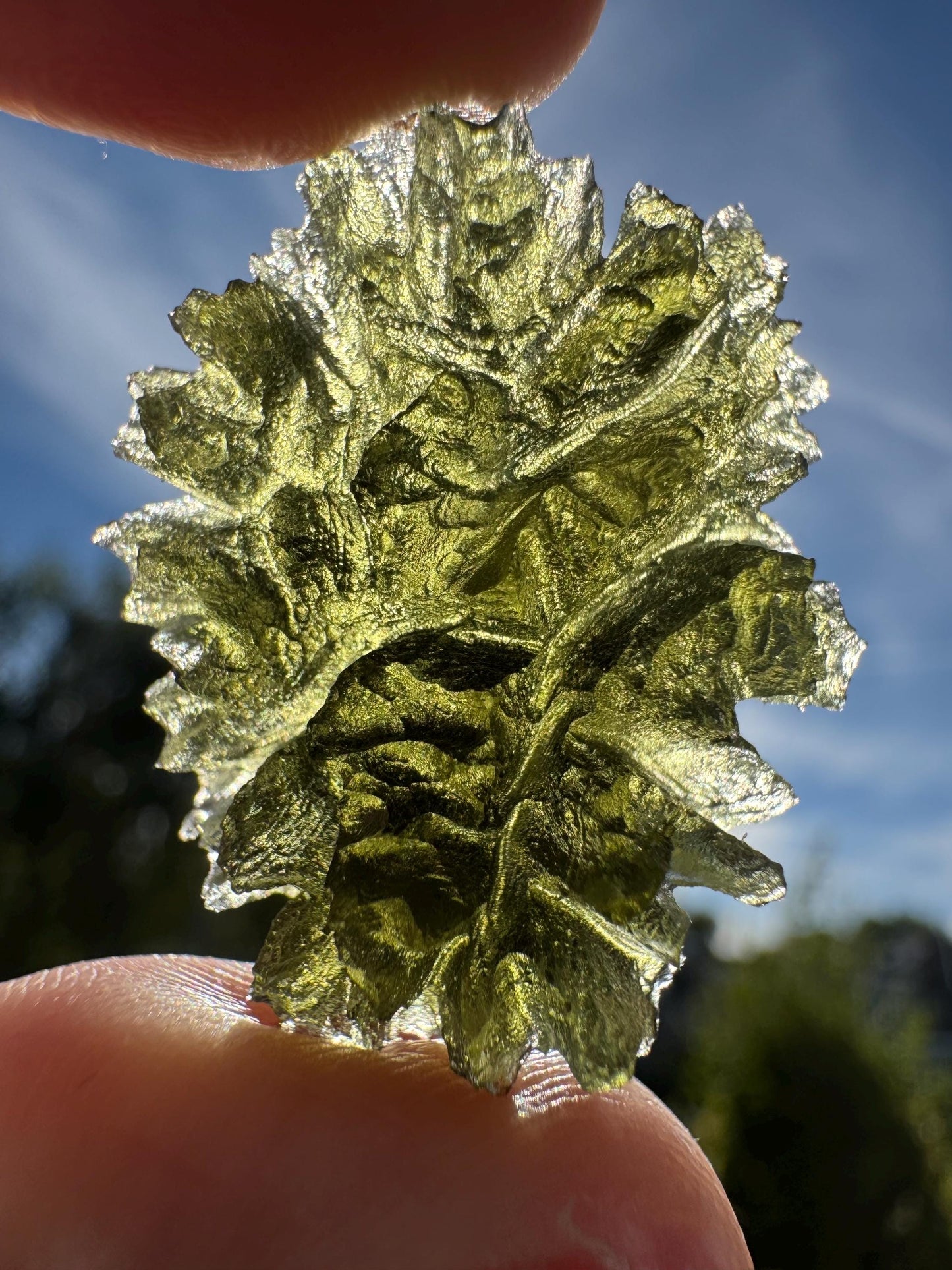 Museum Grade Besednice Moldavite: Czech Republic Crystal (4.62g)