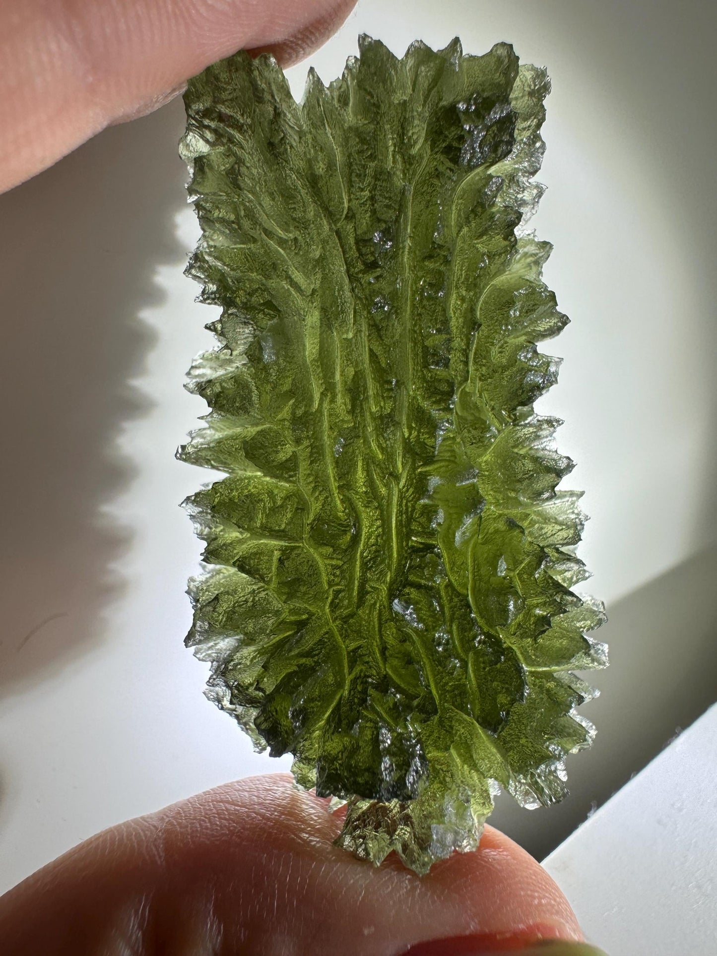 21.24g  Moldavite Besednice Jezkovna very rare , headhoge for serious collector
