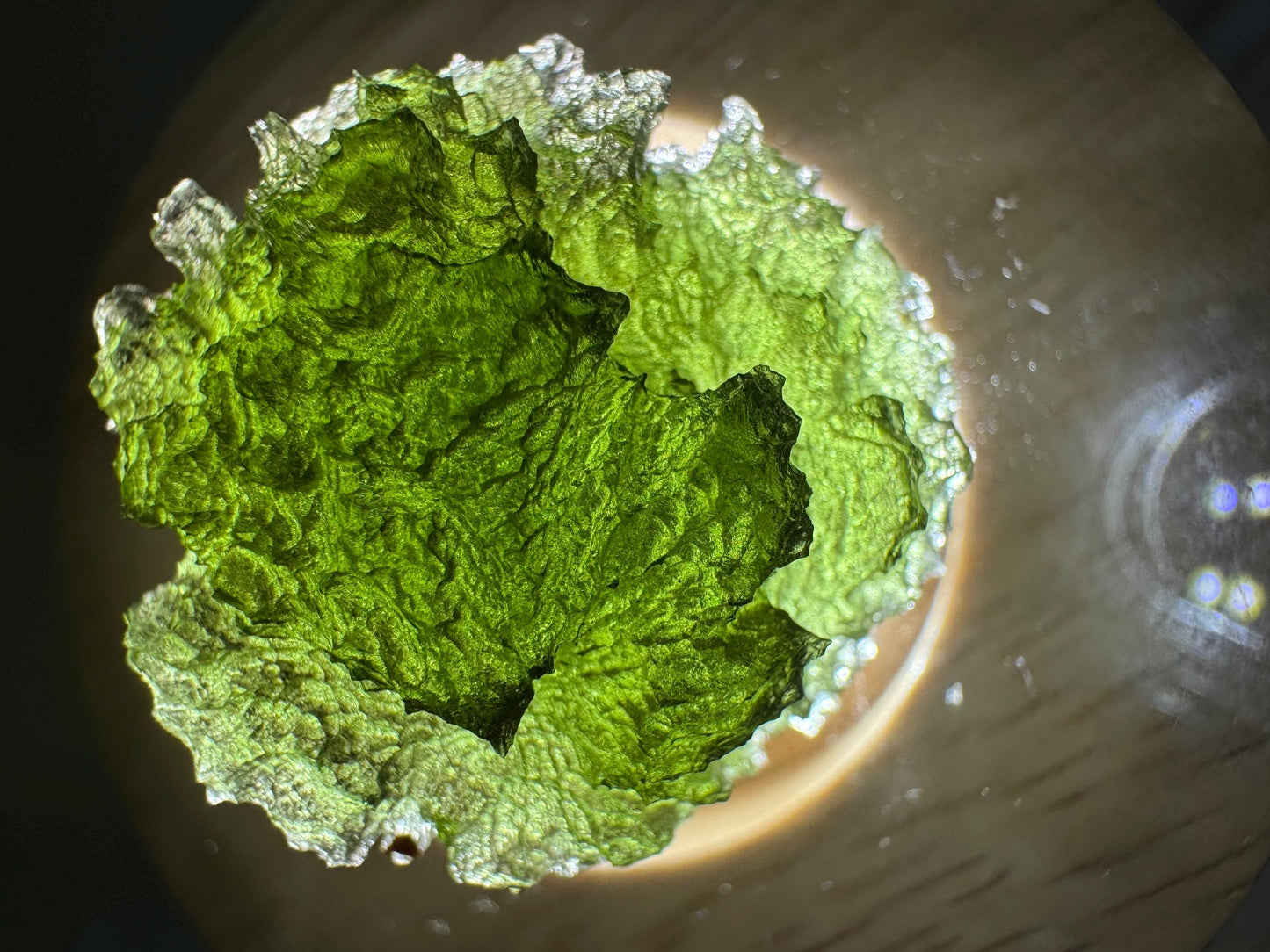 8.61g Authentic Marousek Moldavite, Czech Republic