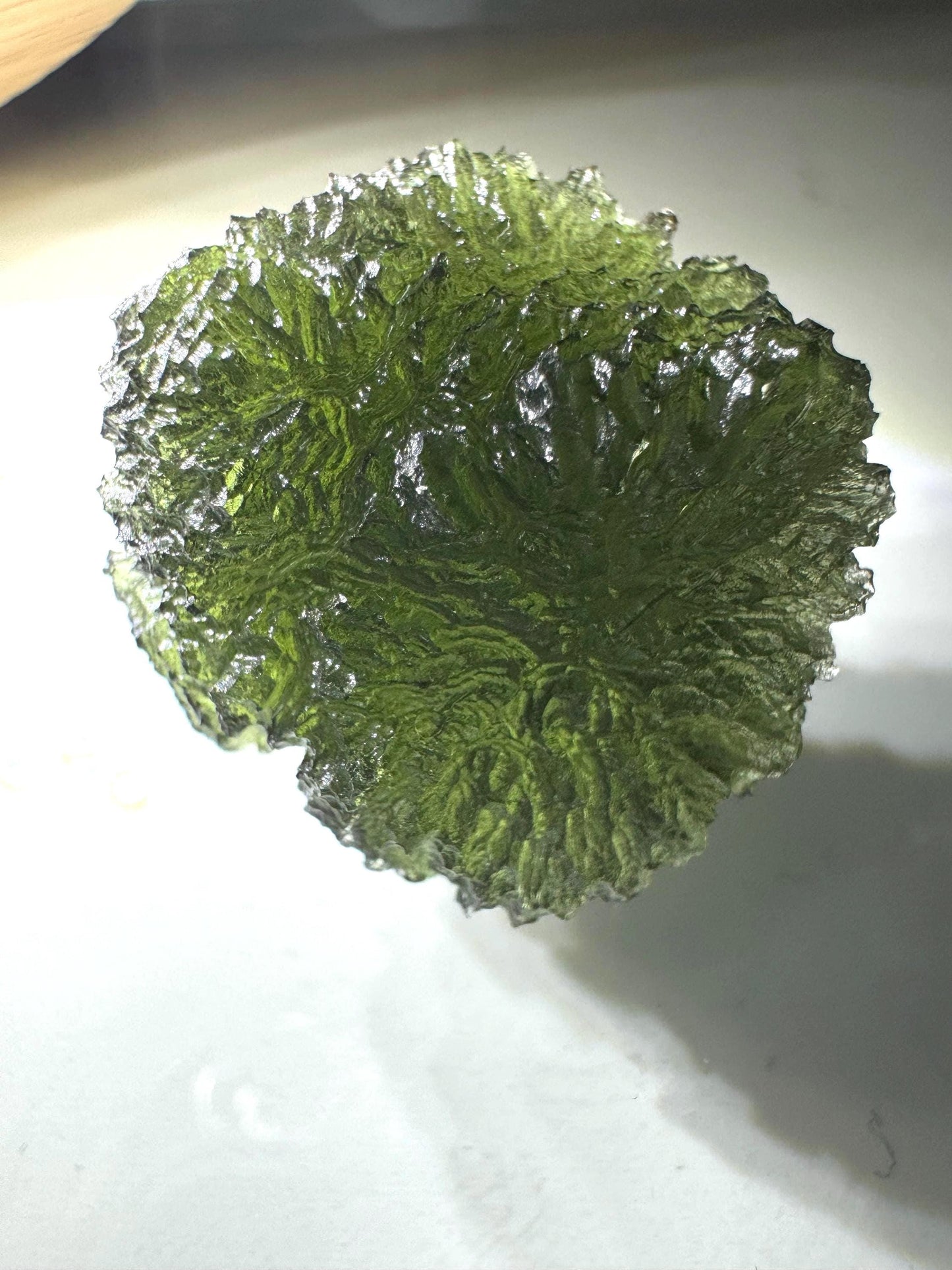 8.61g Authentic Marousek Moldavite, Czech Republic