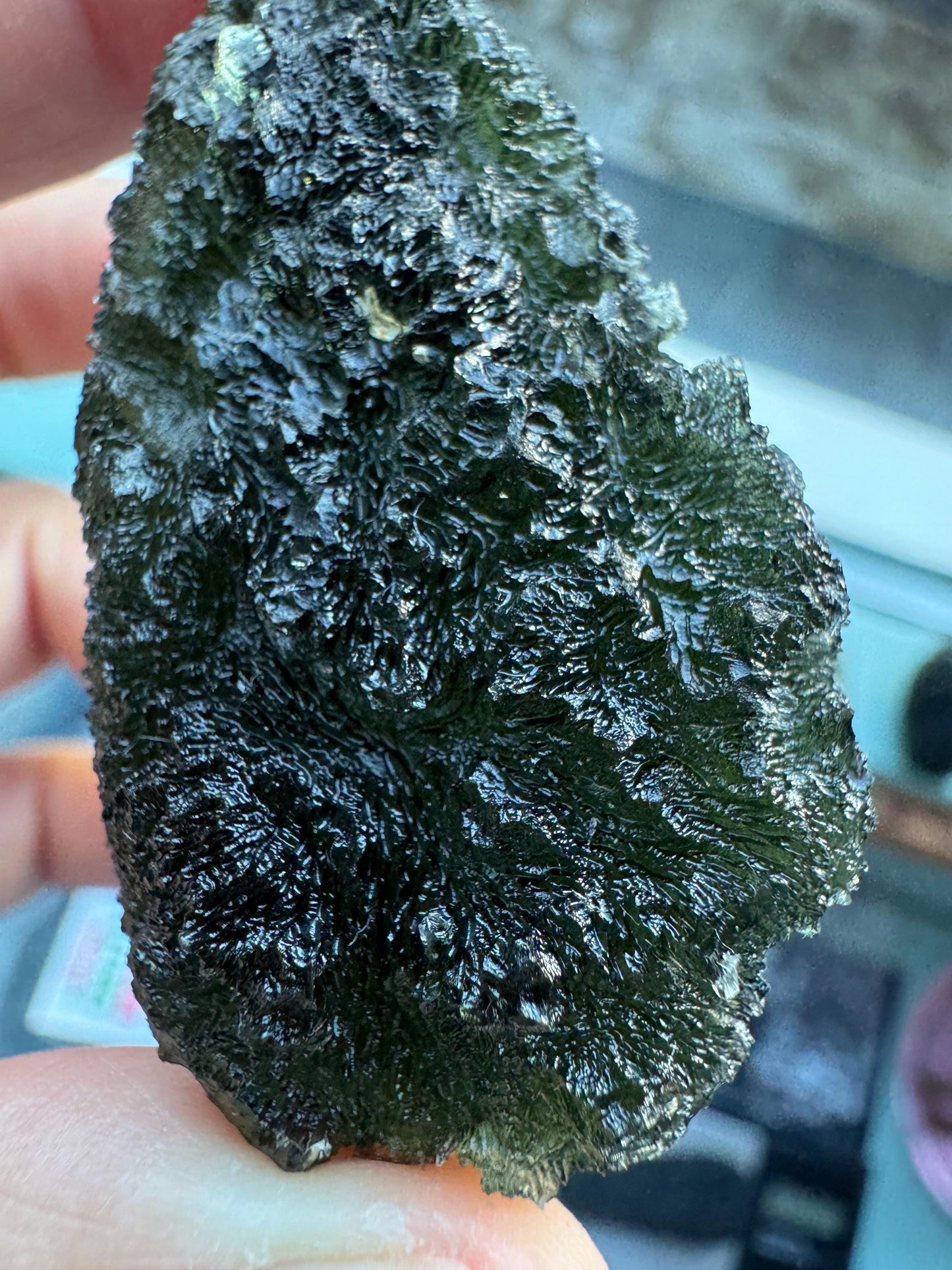 Moldavite Crystal: Besednice sever  29.10g
