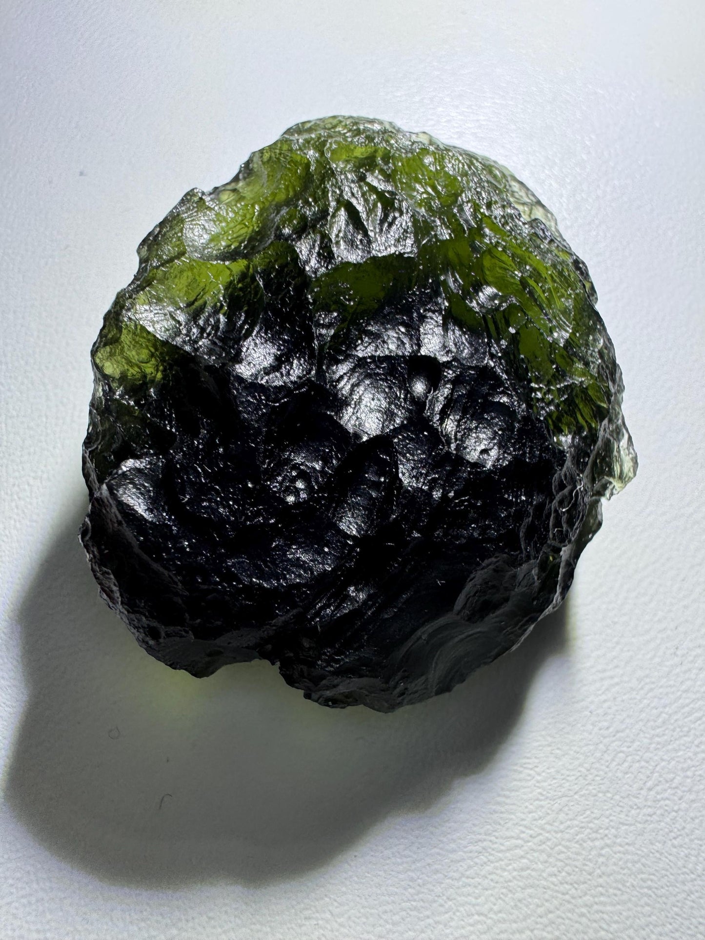 22.96g Moldavite Vrabče • Large Raw Stone • Authentic Czech Tektite • Collector Grade • No Damage