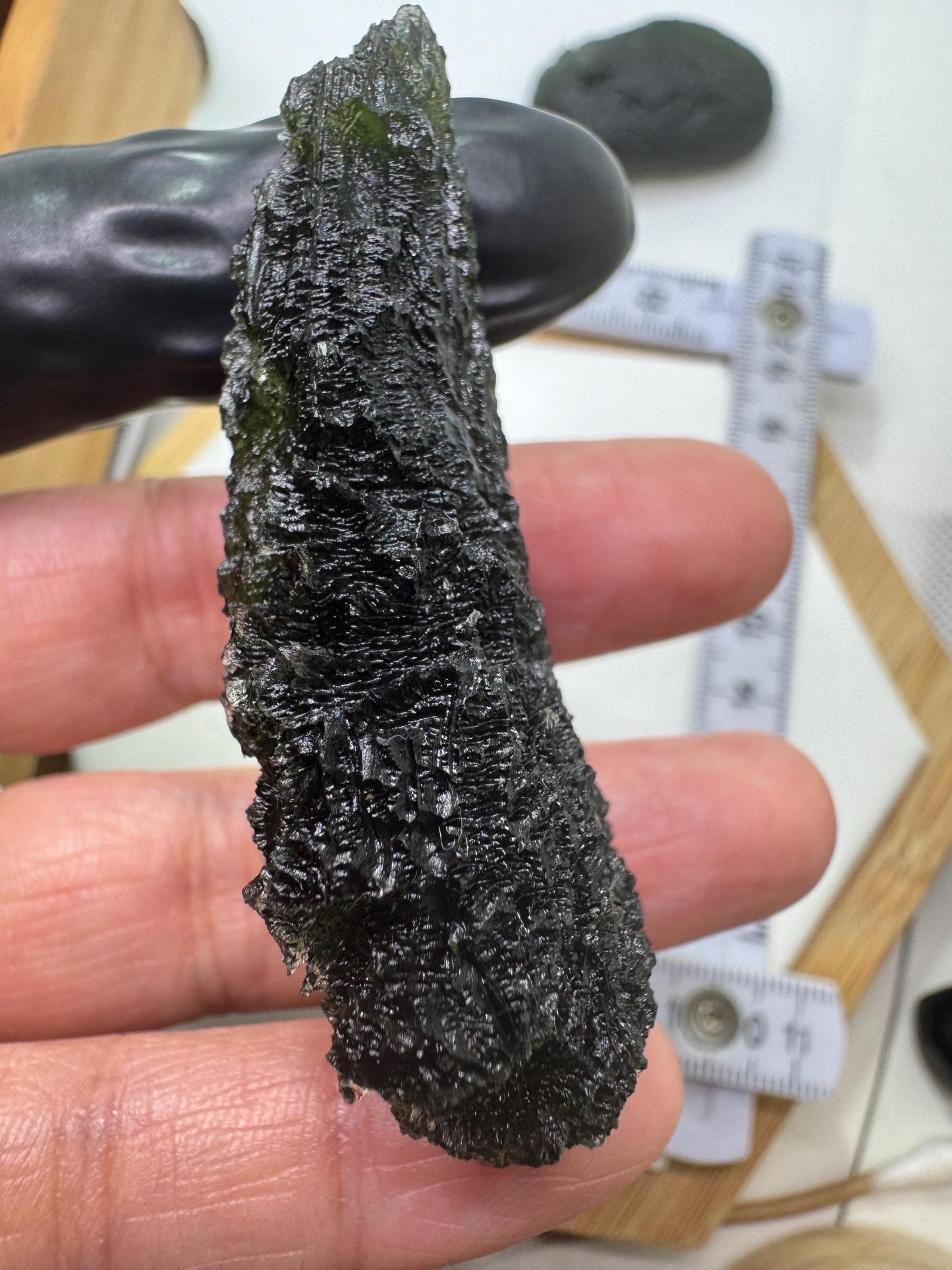 Moldavite Crystal: Besednice sever  29.10g