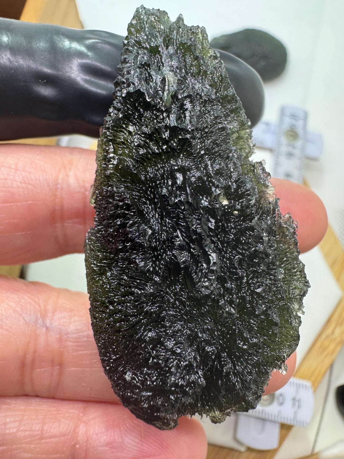 Moldavite Crystal: Besednice sever  29.10g