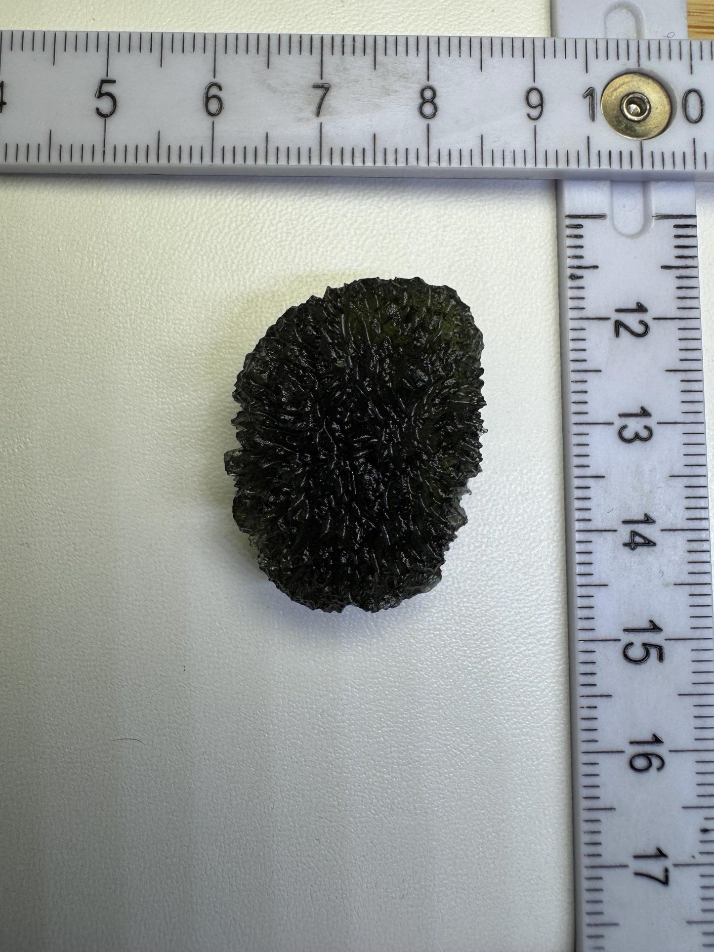 Authentic Moldavite Crystal: 9.41g, Nesmen Les Jimka Republic