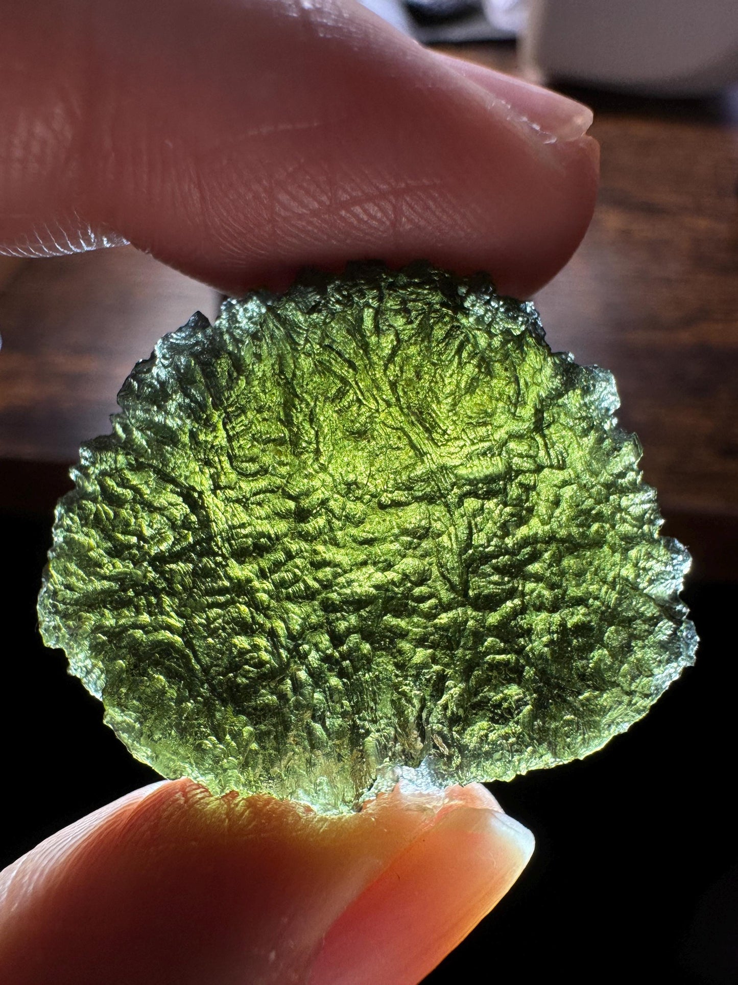 Authentic moldavite Moldavite Chlum 9.51g