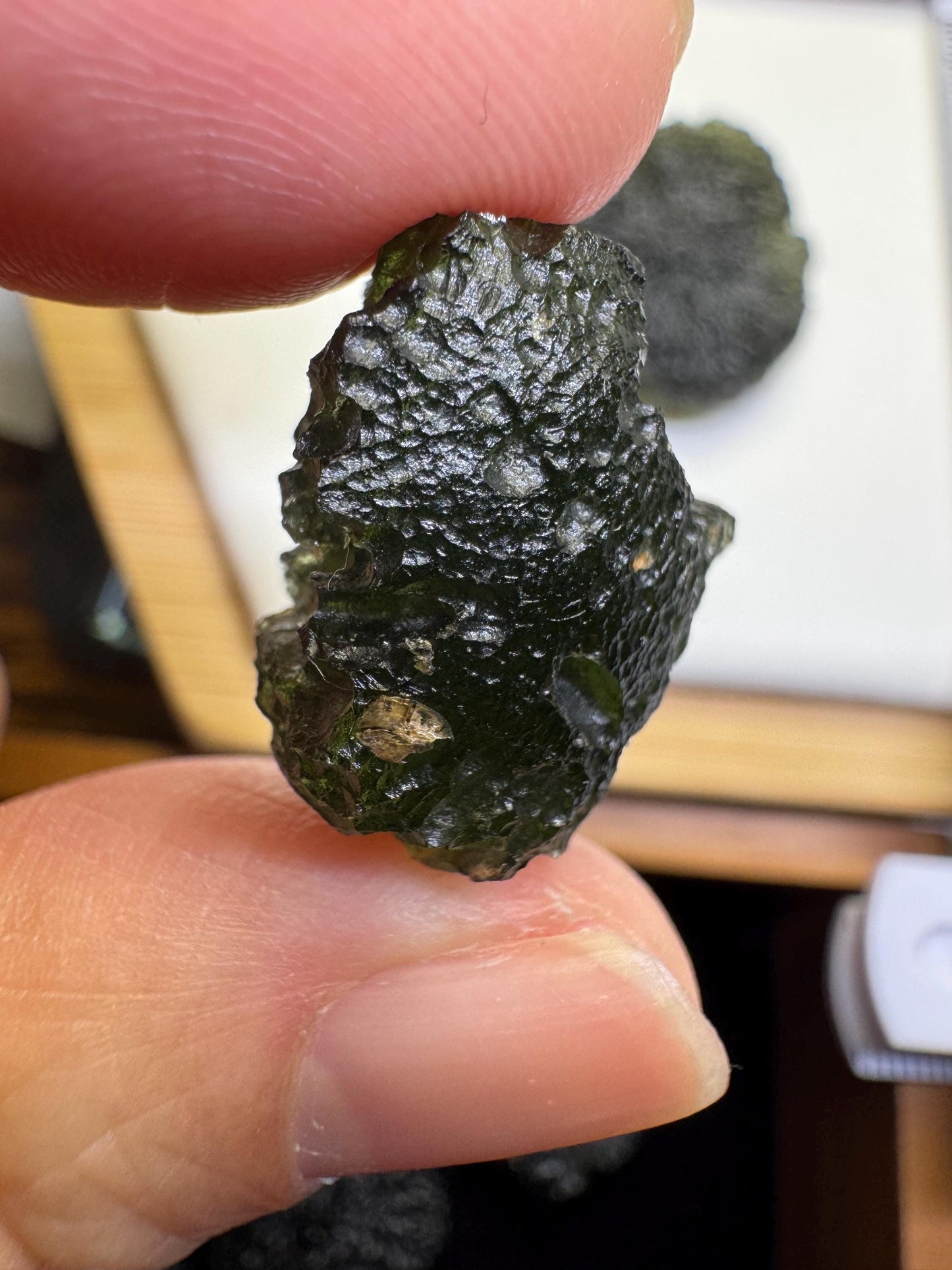 Authentic moldavite 6.02g maly chlum kraj