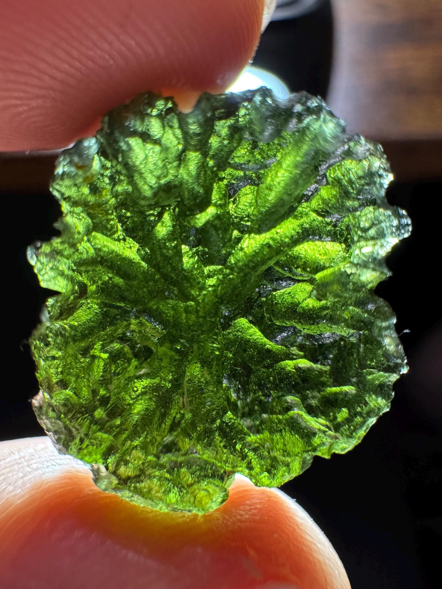 Authentic moldavite 6.02g maly chlum kraj