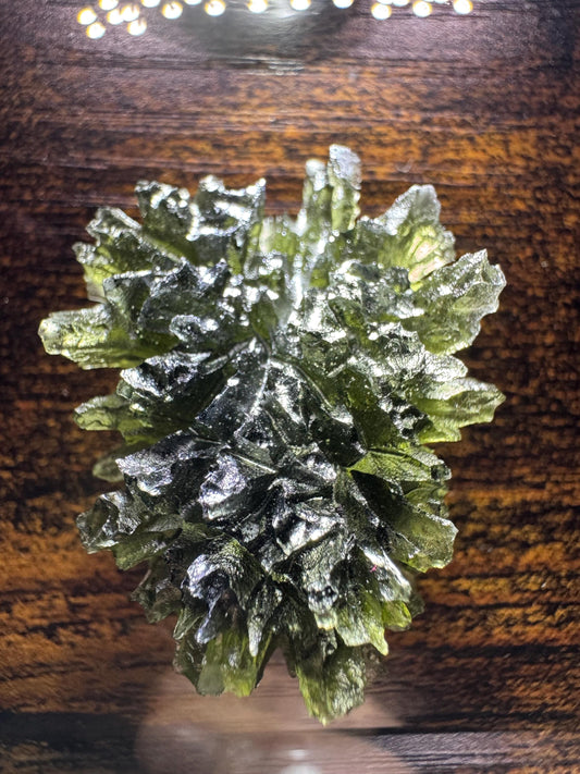 11.78g  Moldavite Besednice Jezkovna very rare, headhoge